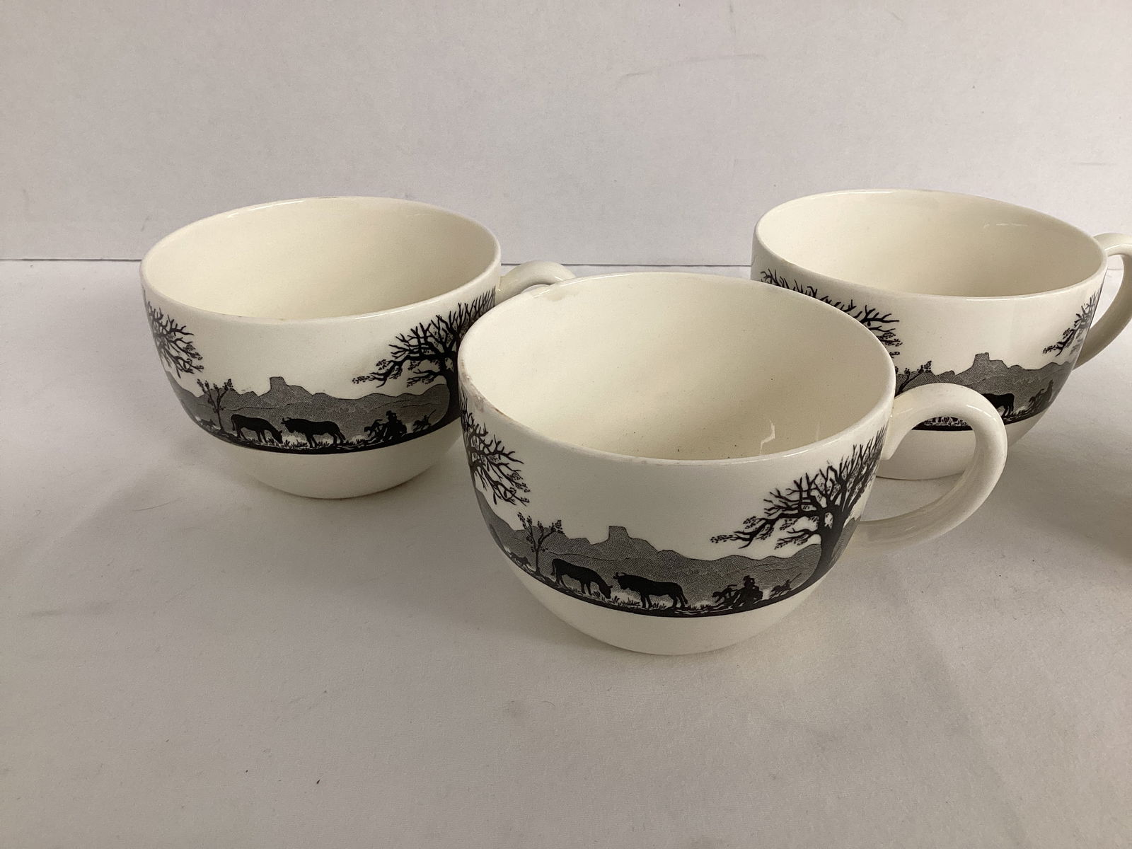 Four Wedgwood Kruger National Park Coffee Cups - 2