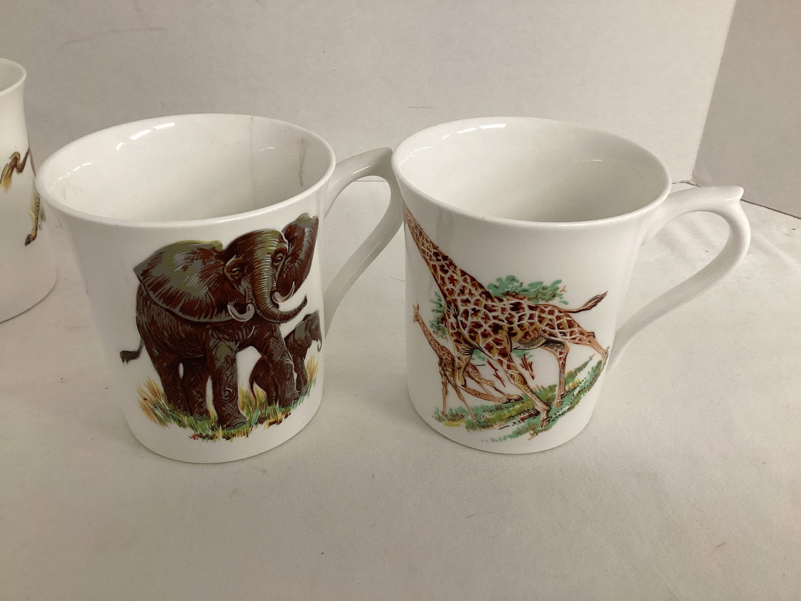 Six Rosina African Animals Coffee Cups - 5