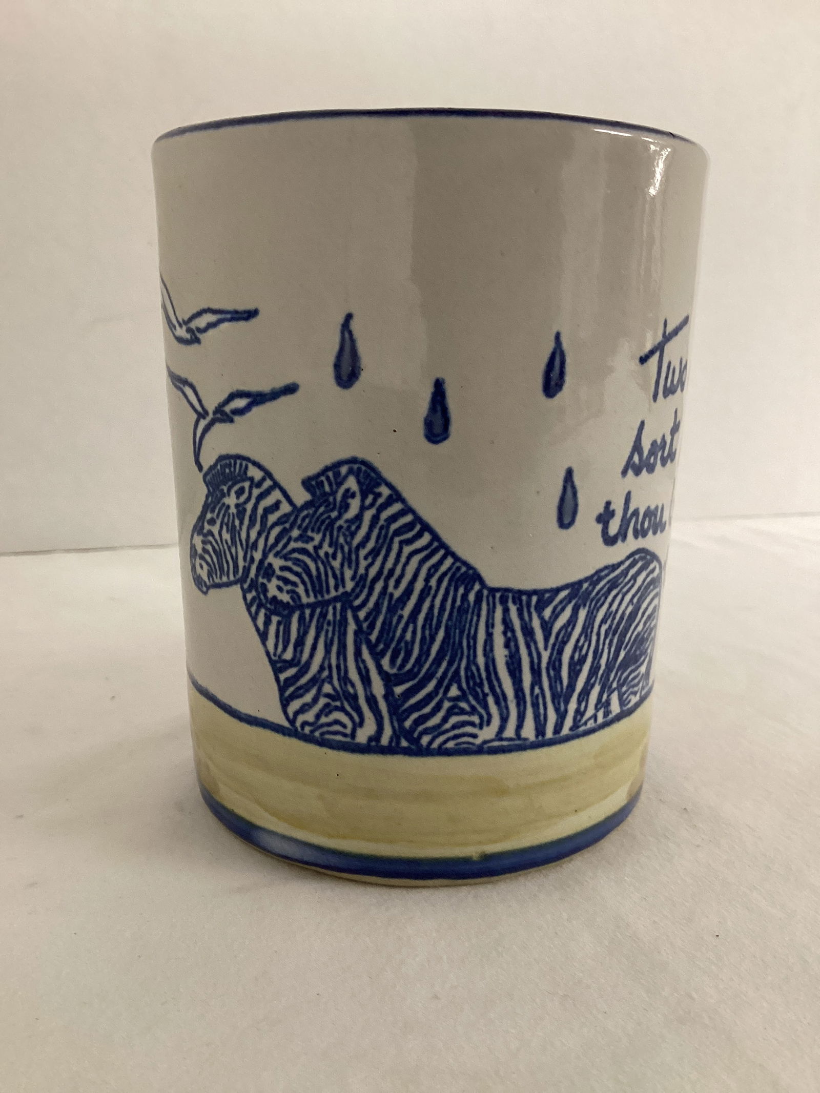 Louisville Stoneware Noah's Ark Coffee Cup - 2