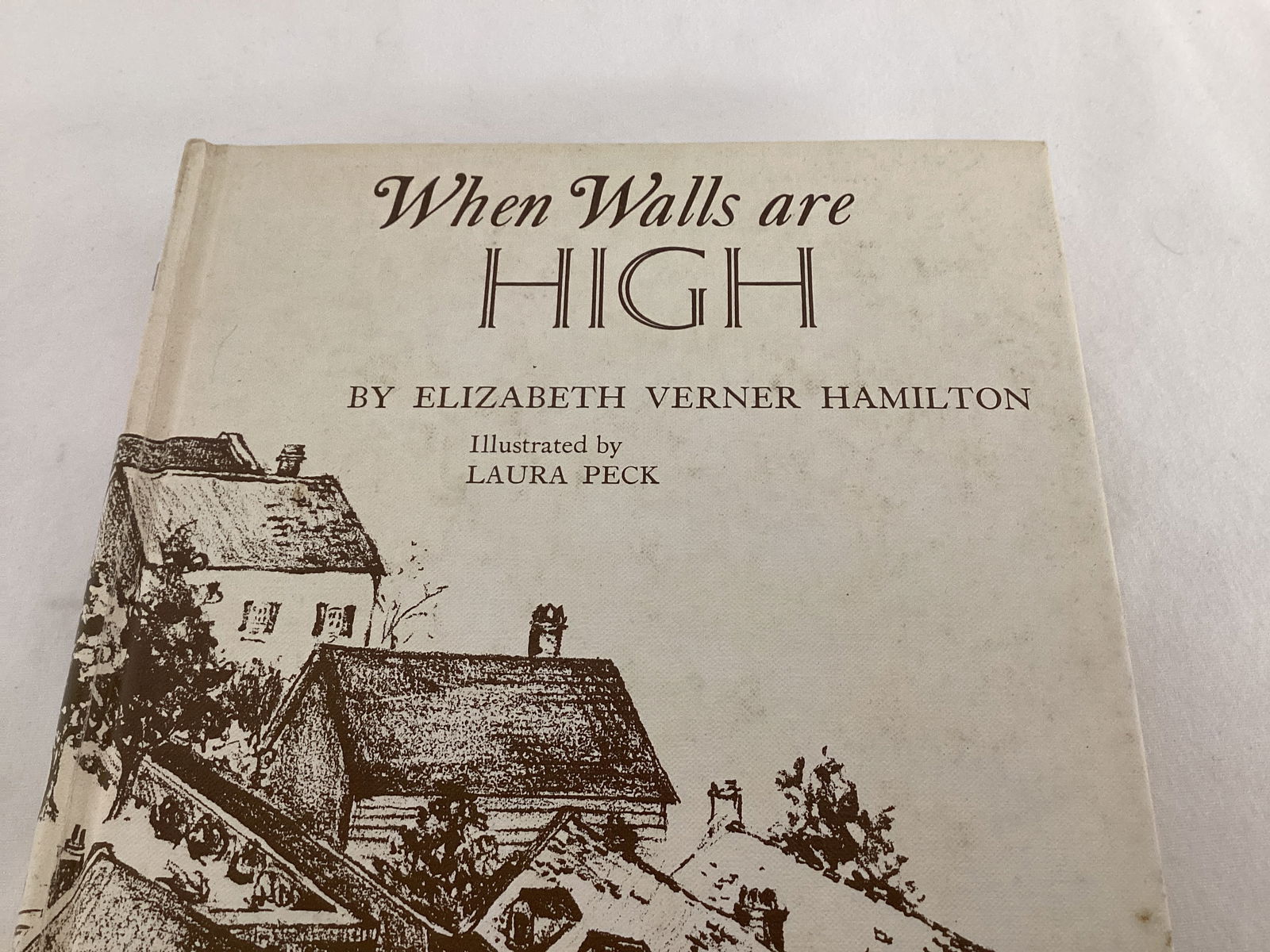 Signed Tradd Street Press When Walls are High First Edition Book - 2