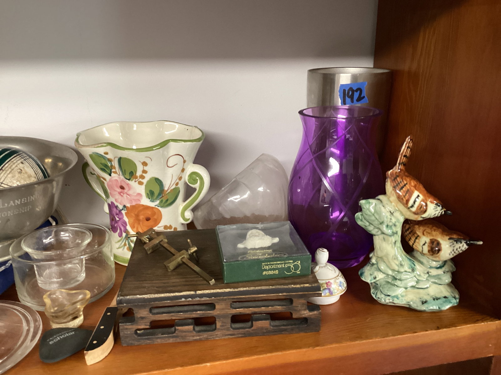 Shelf Lot : Vases, Figures, and More - 5