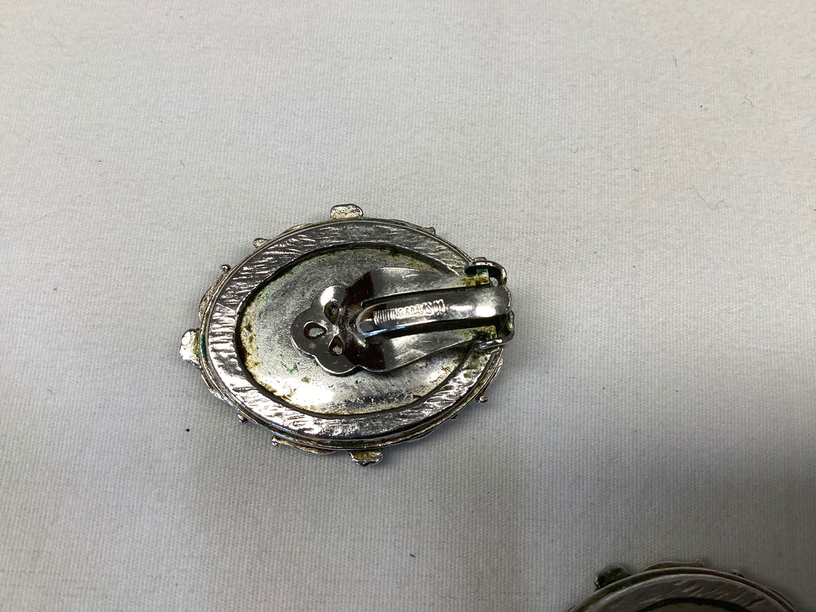 Whiting & Davis Ring and Earrings - 3