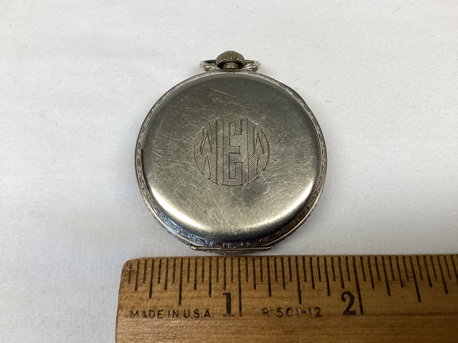 Hamilton 14K Gold Filled Pocket Watch - 4