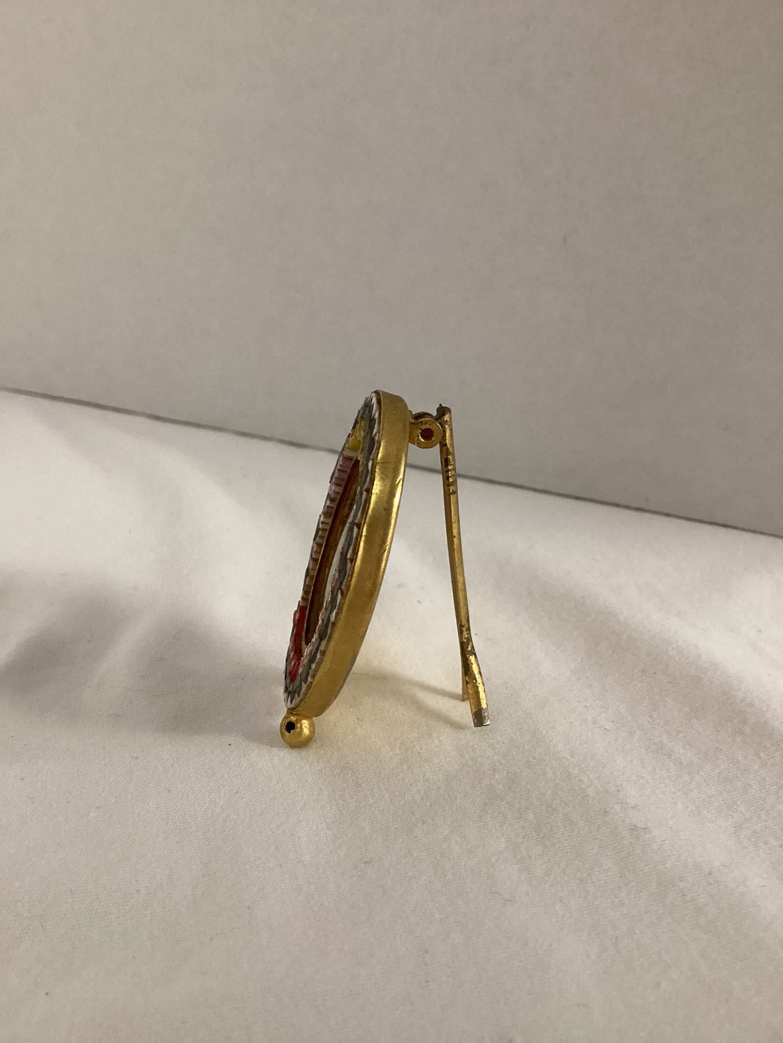 Miniature Italian Micro Mosaic Photo Frame - 2