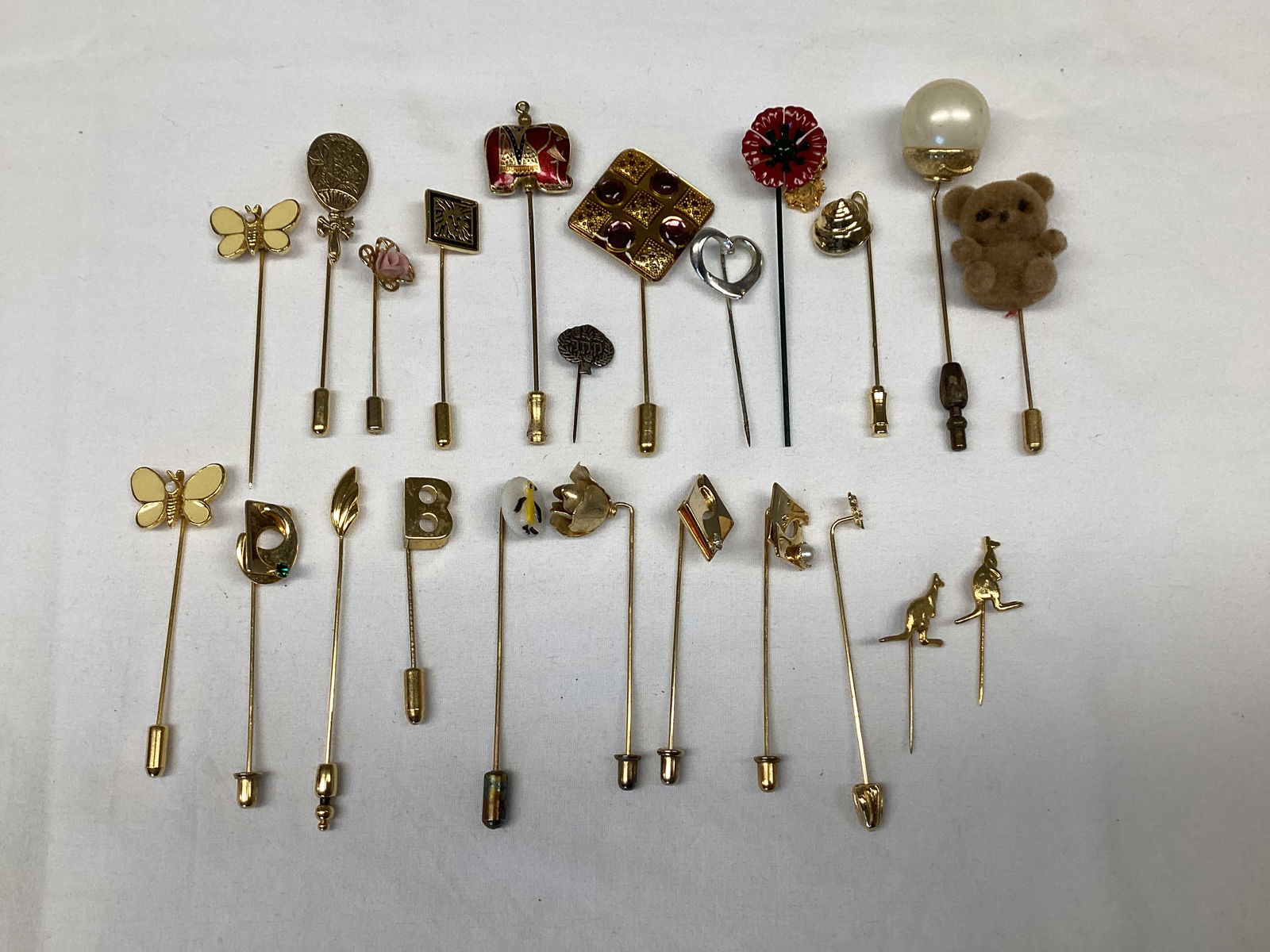 Vintage Stick Pins: .