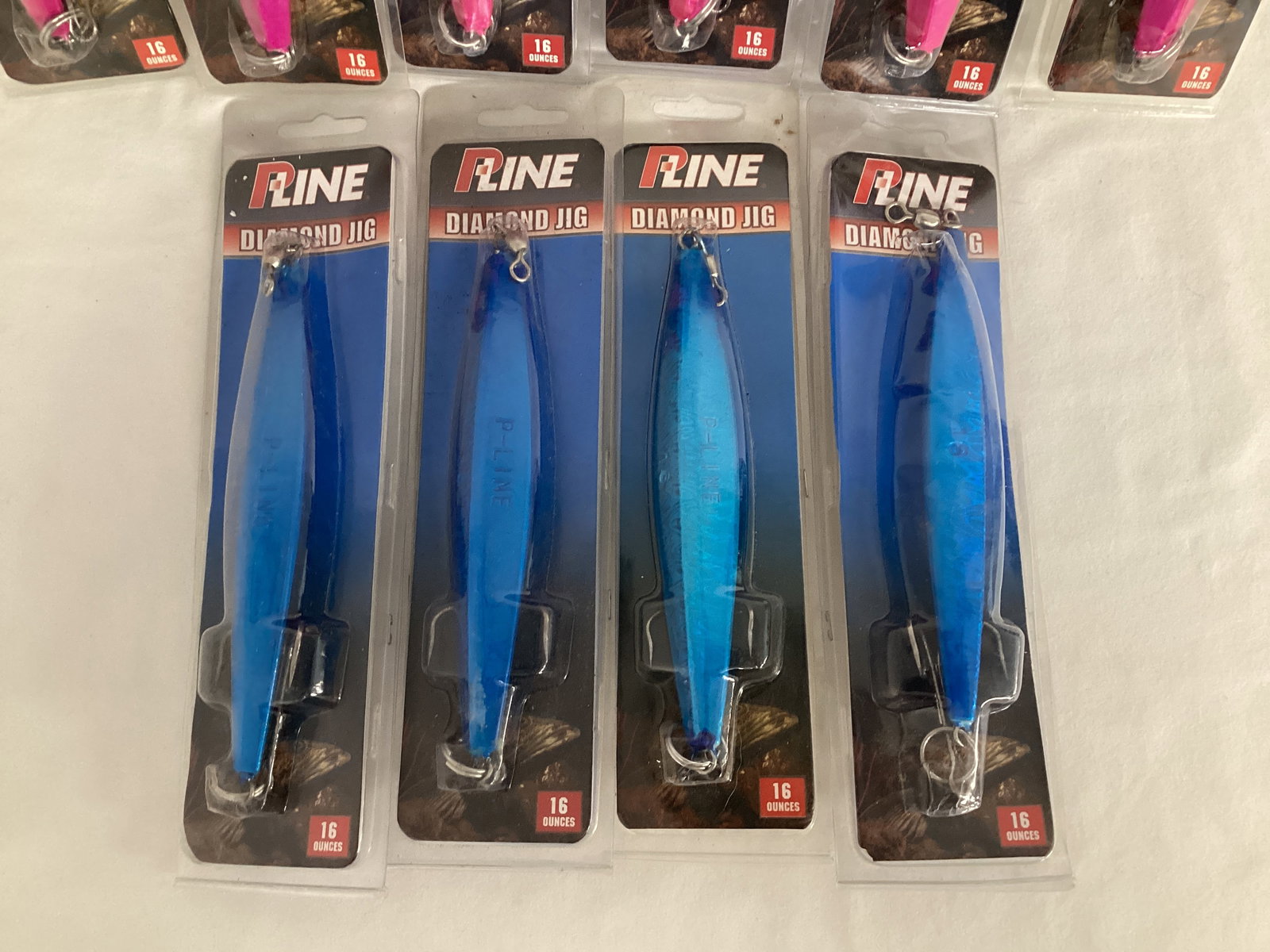 P-Line Diamond Jig 16 oz. Fishing Lures - 4