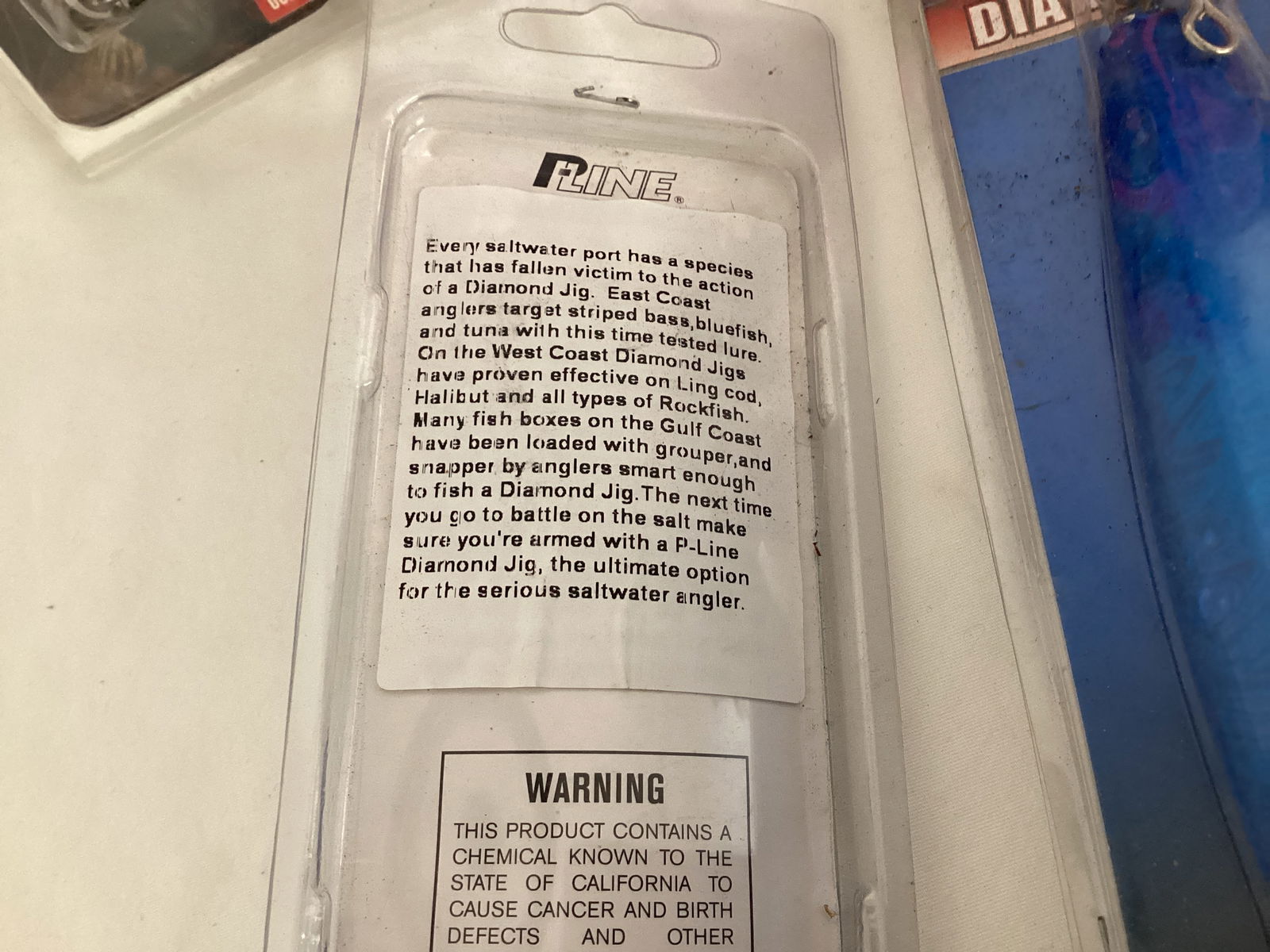 P-Line Diamond Jig 16 oz. Fishing Lures - 7