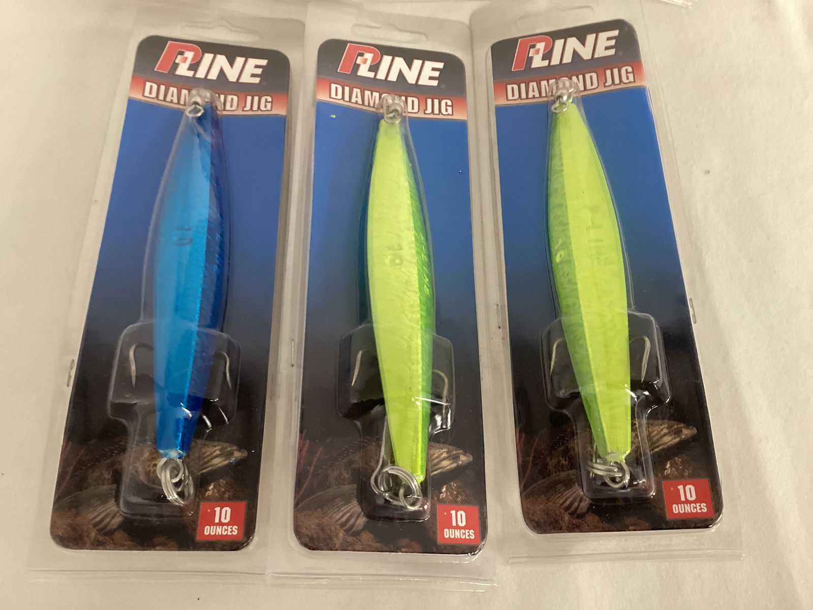 P-Line Diamond Jig 10 oz. Fishing Lures - 3