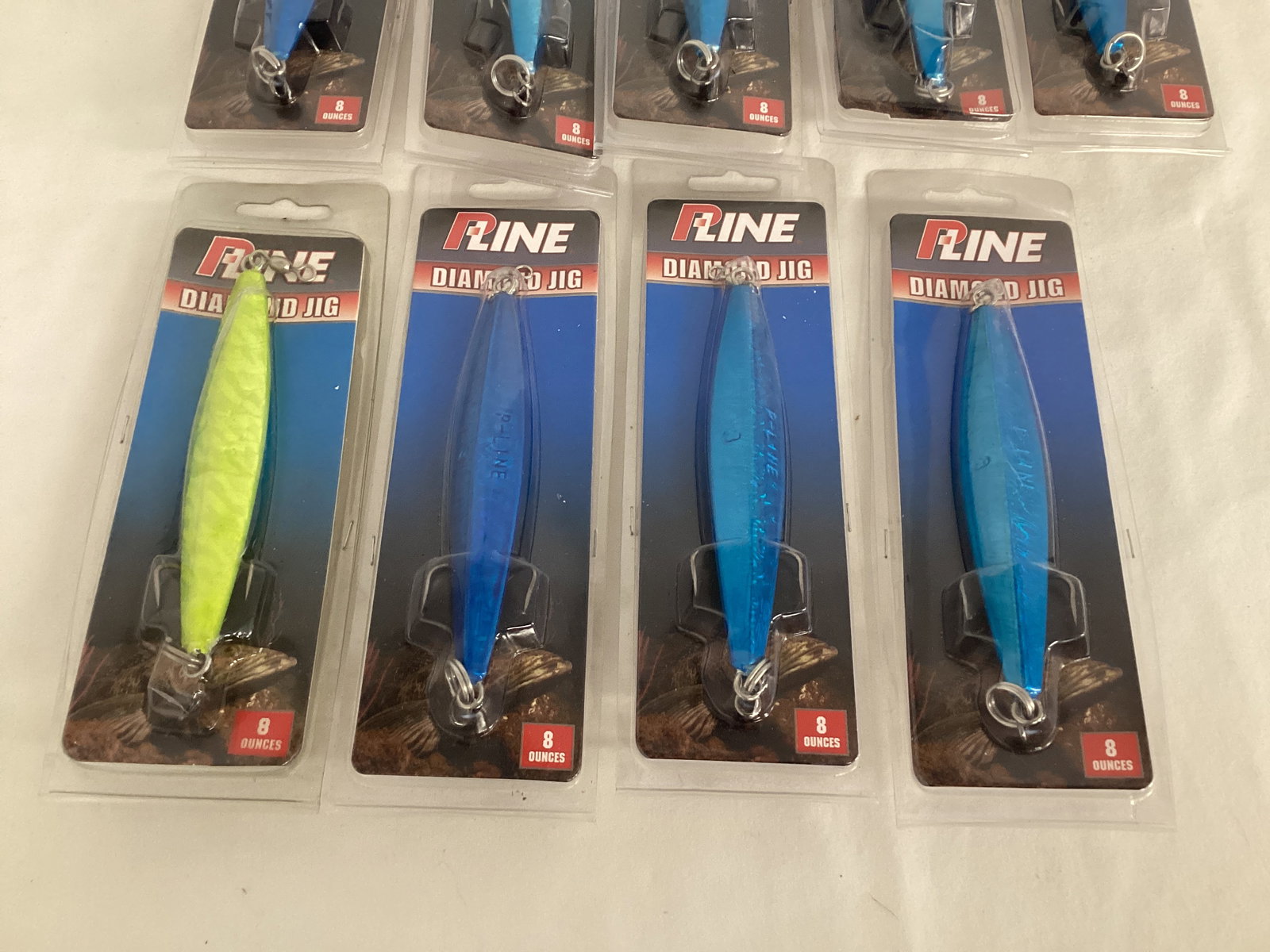 P-Line Diamond Jig 8 oz. Fishing Lures - 3