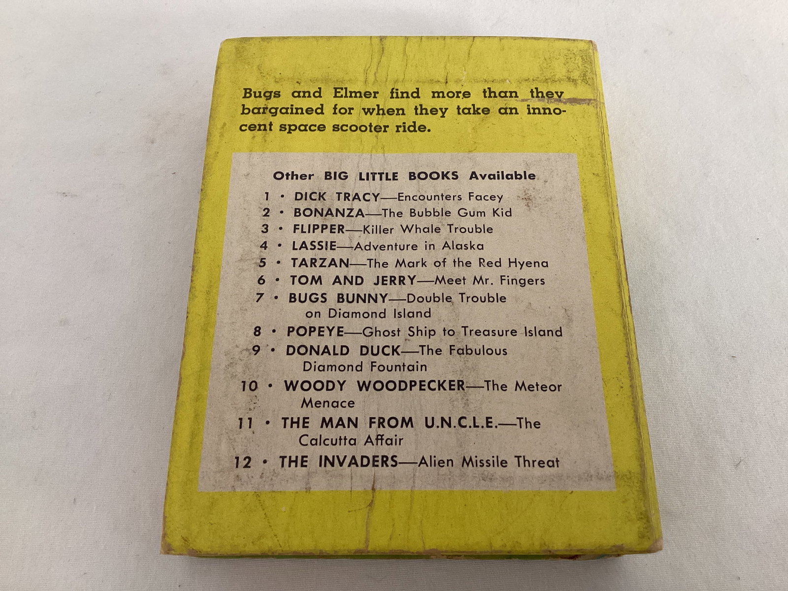 Whitman A Big Little Book Bugs Bunny in Double Trouble on Diamond Island - 3