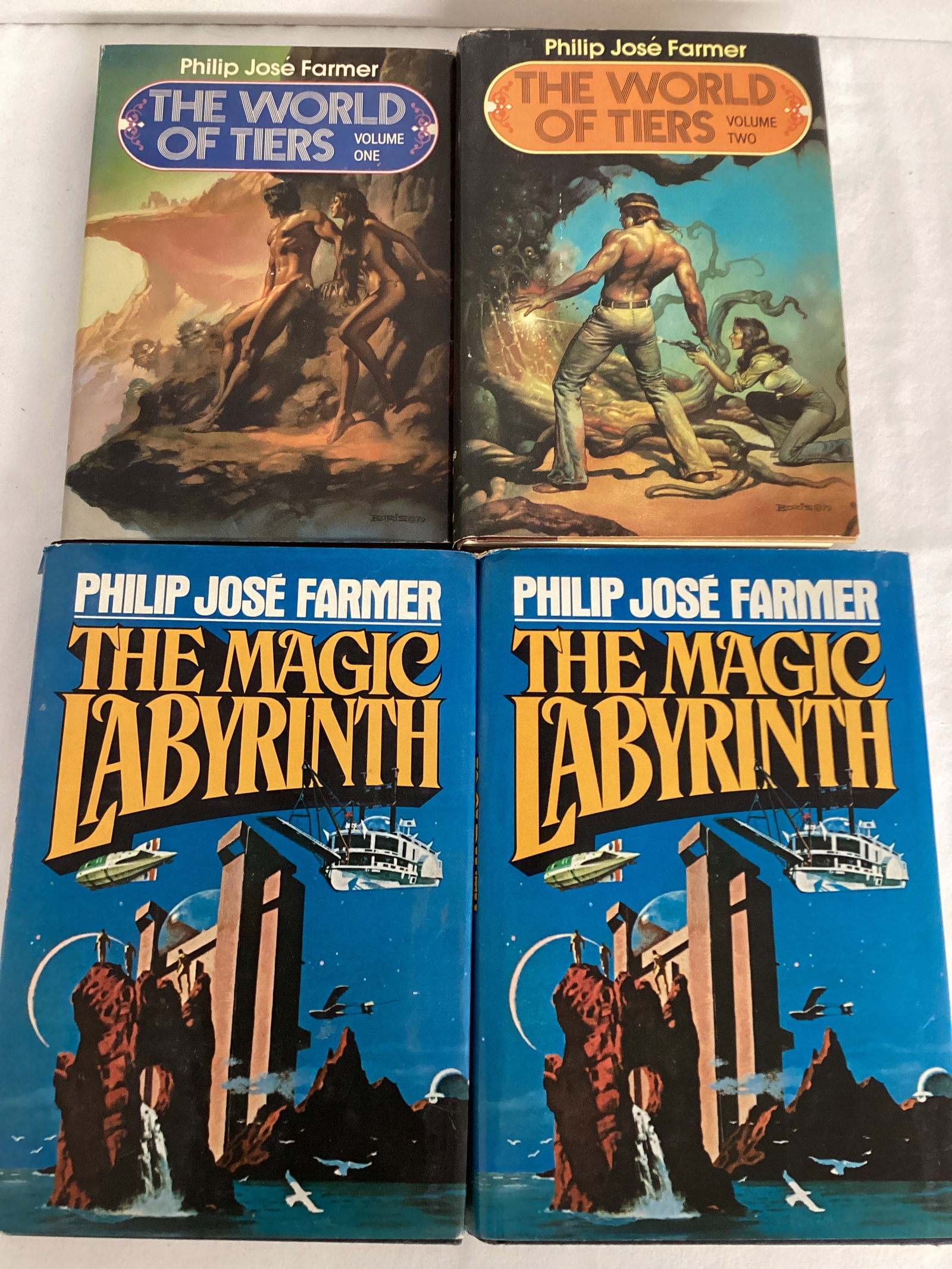 Philip Jose Farmer Hardback Books - 3