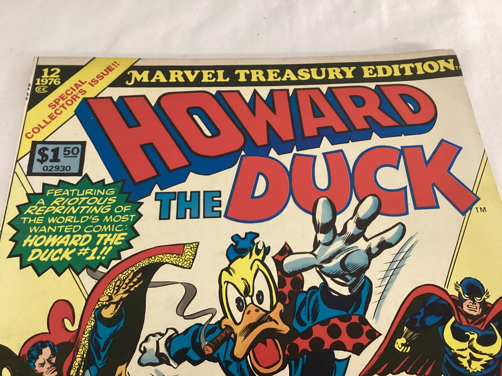 Howard the Duck 12 Collectors Edition Oversize Marvel Treasury Edition Comic Book - 2