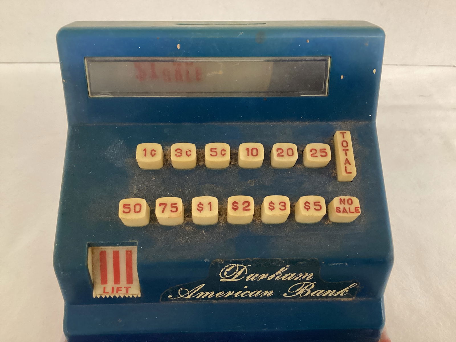 Durham American Bank Cash Register Coin Bank - 2