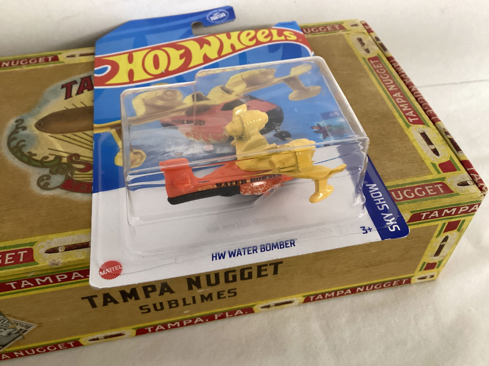 Cigar Box, Pencil Sharpener, Hot Wheels, and Flashlight - 6