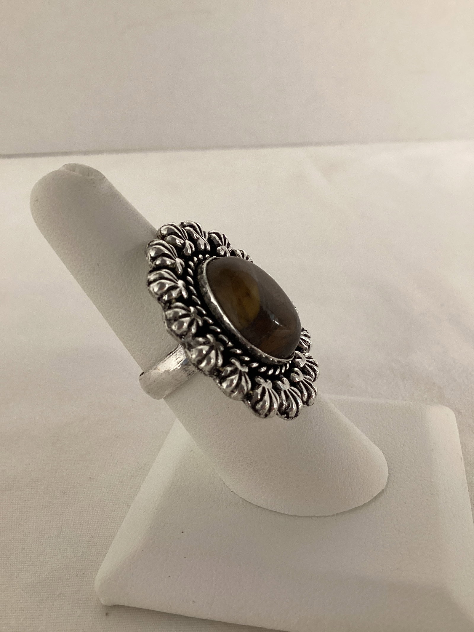 Tiger Eye Size 8 Ring - 3