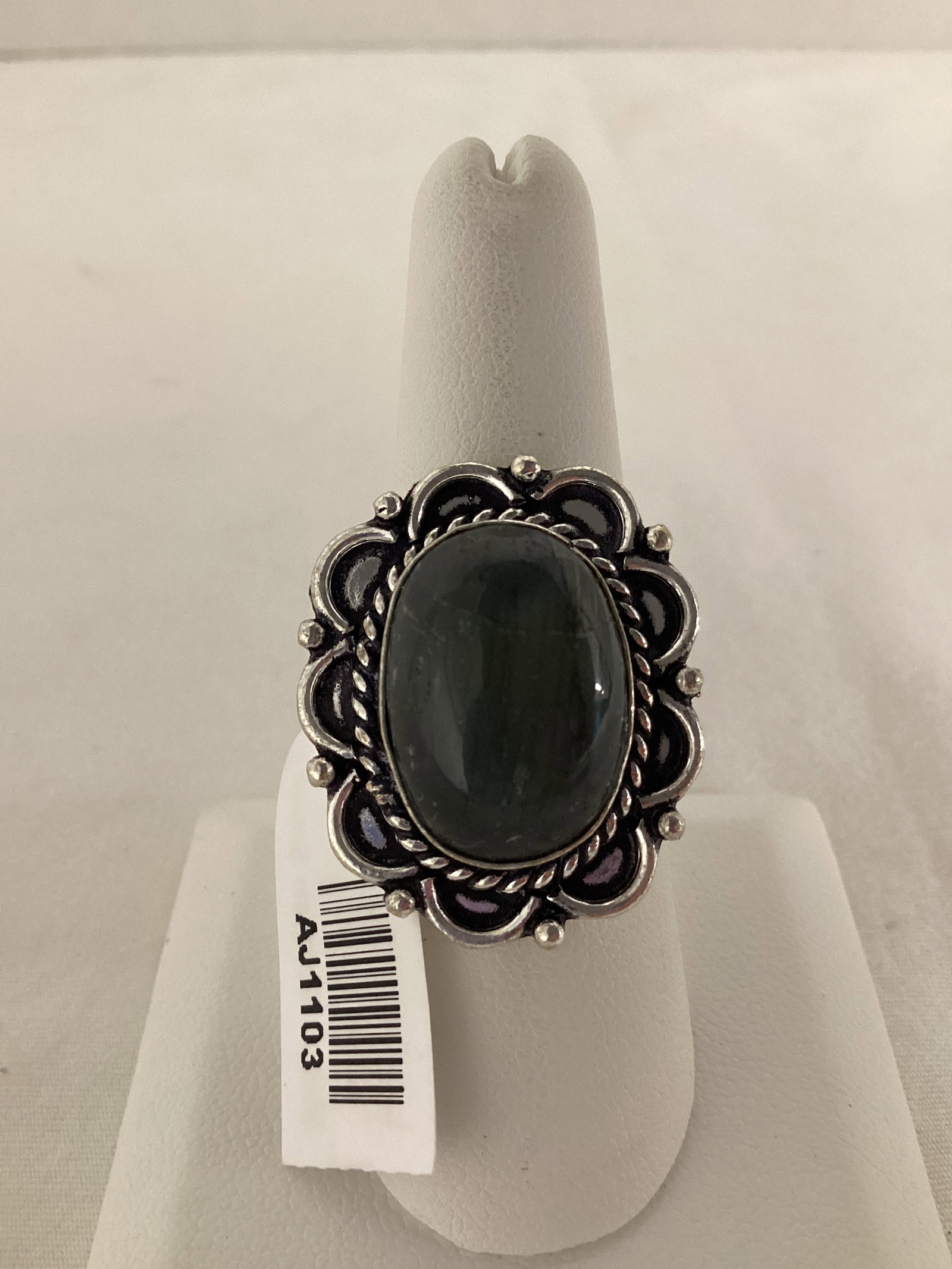 Labarodorite Size 8 Ring: . 