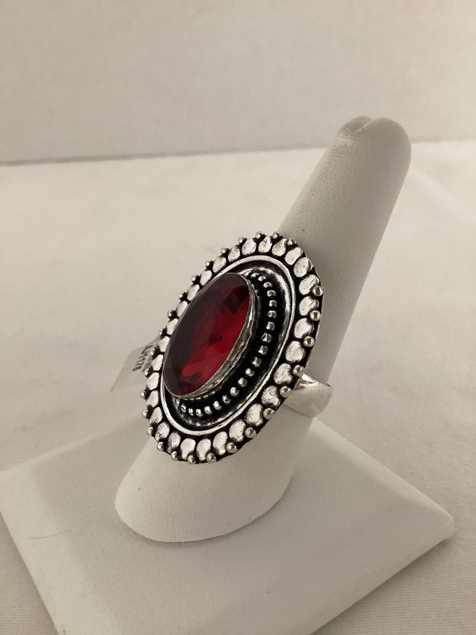 Garnet Size 9 Ring - 2