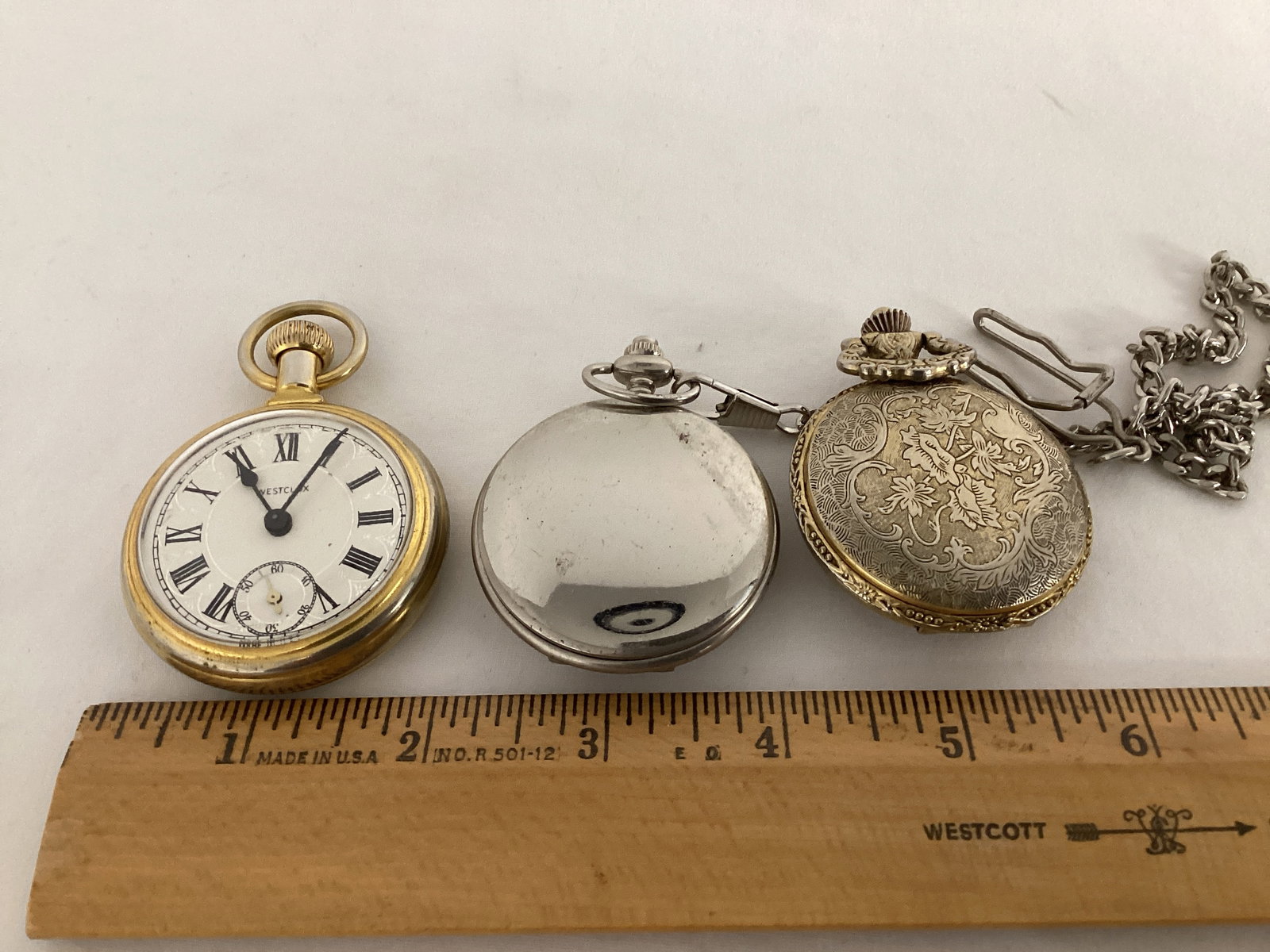Three Pocket Watches - 8