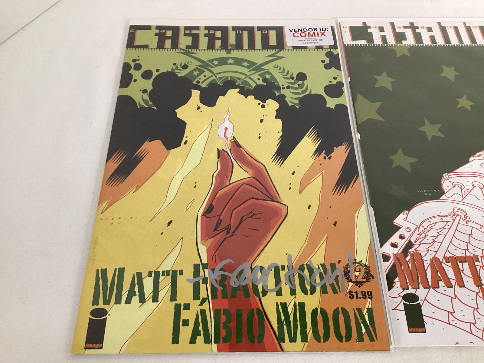 Three Signed Matt Fraction Casanova Comic Books - 2