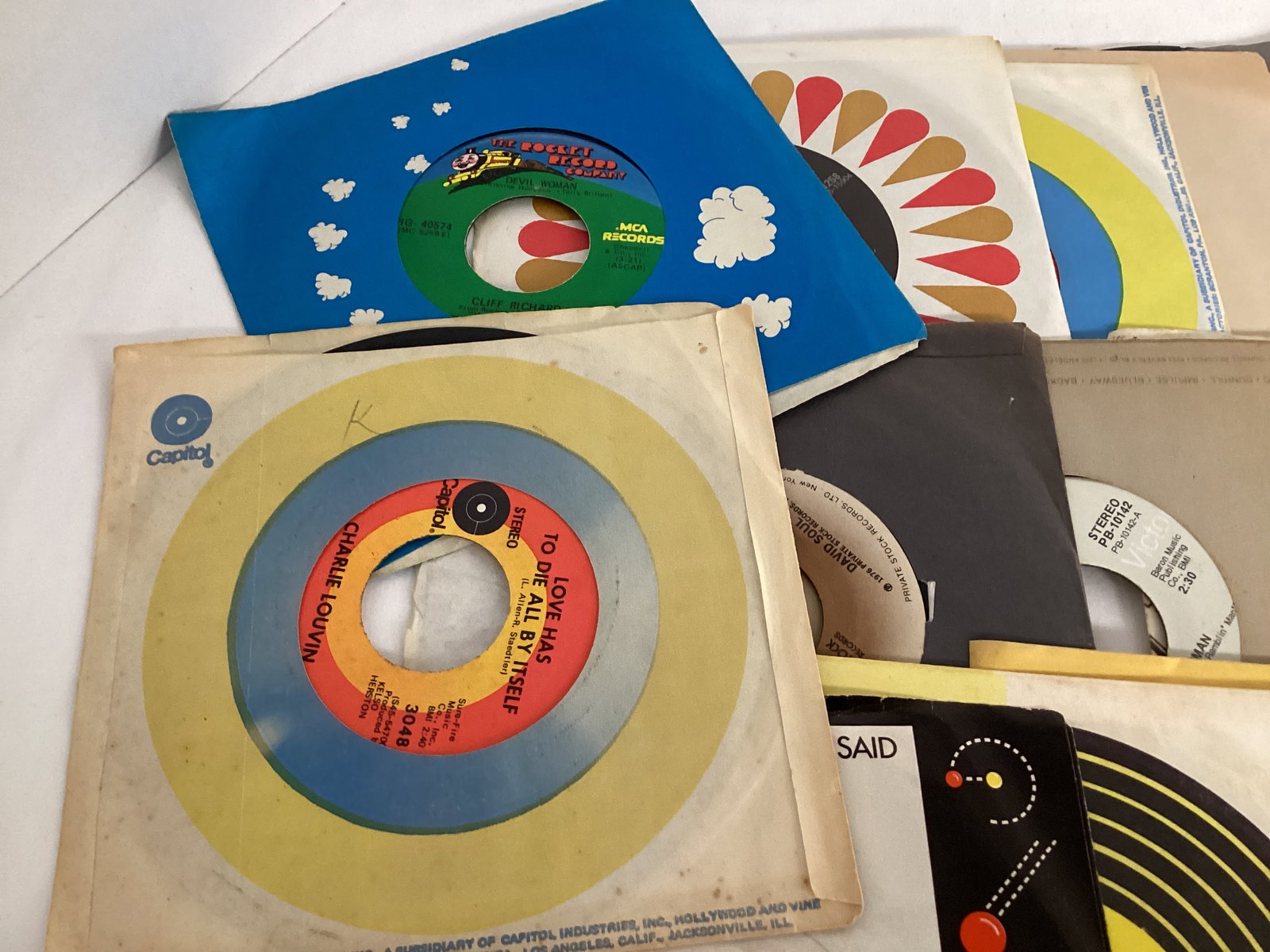 45 RPM Vinyl Records - 2