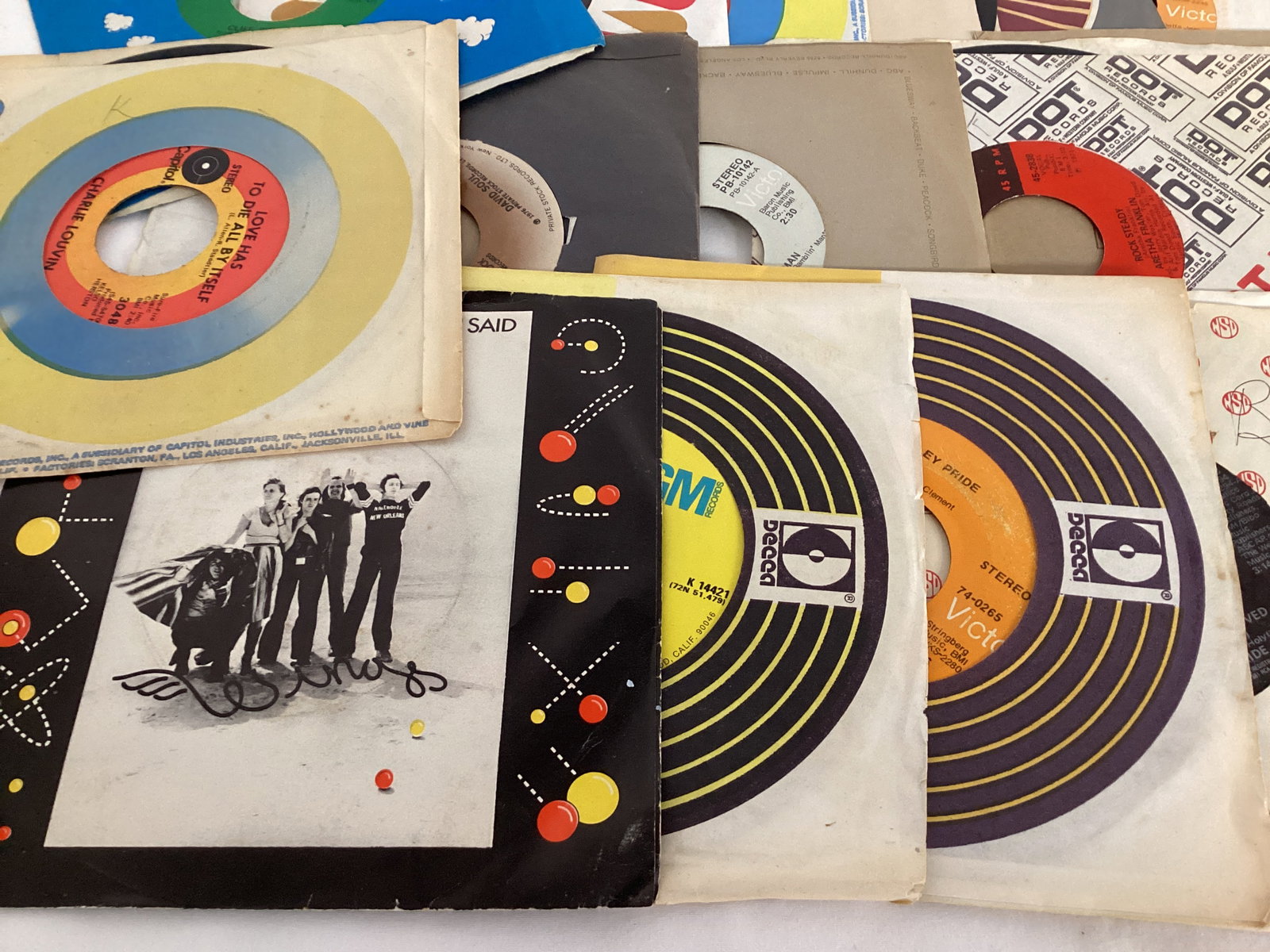 45 RPM Vinyl Records - 3