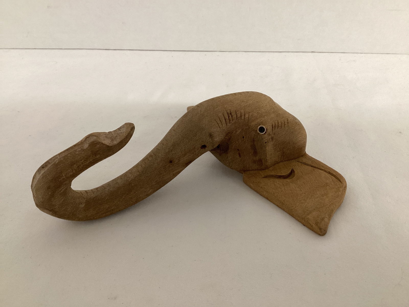 Wood Elephant Wall Hook - 2