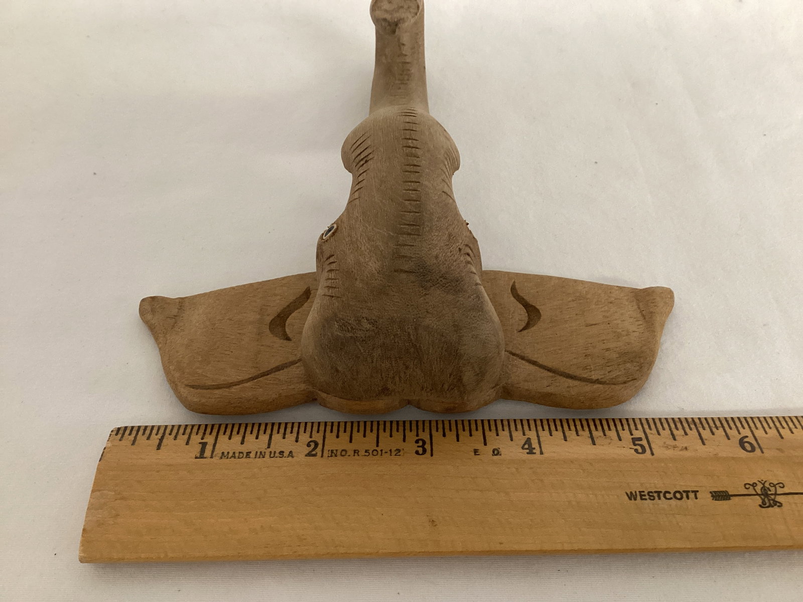 Wood Elephant Wall Hook - 3