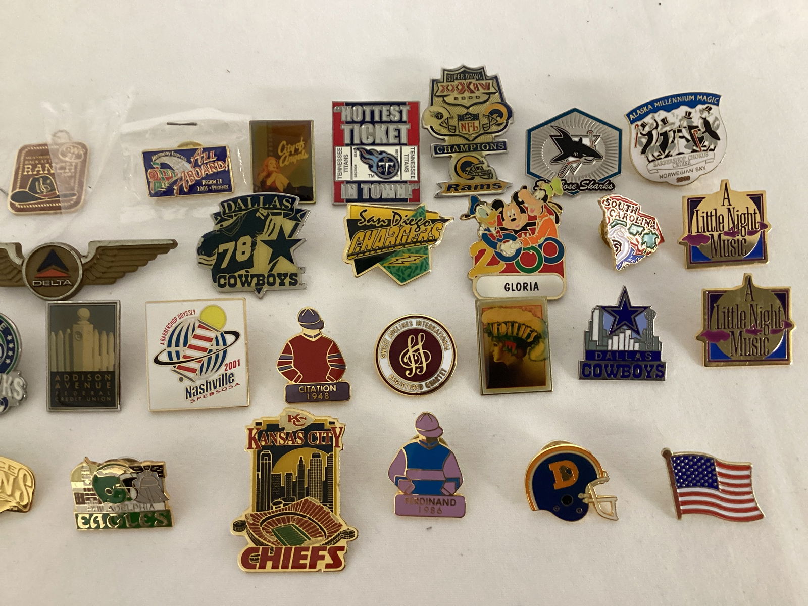Super Bowl and Other Pins - 3