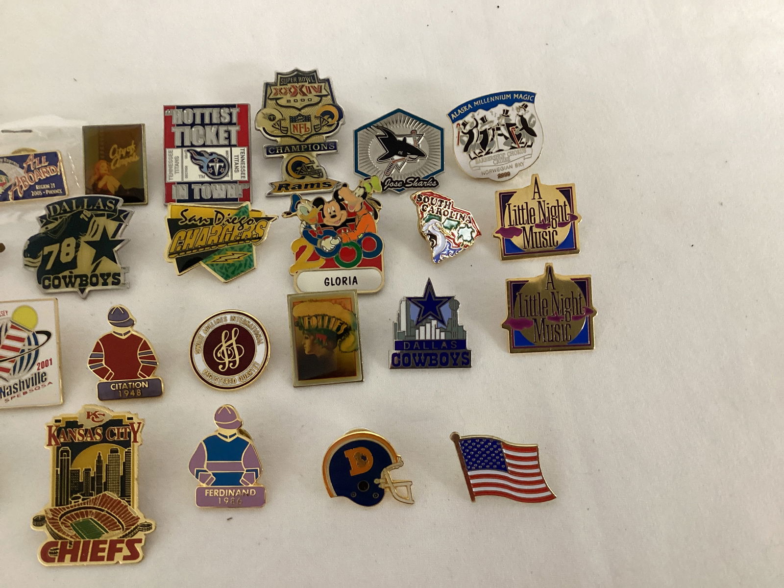 Super Bowl and Other Pins - 4