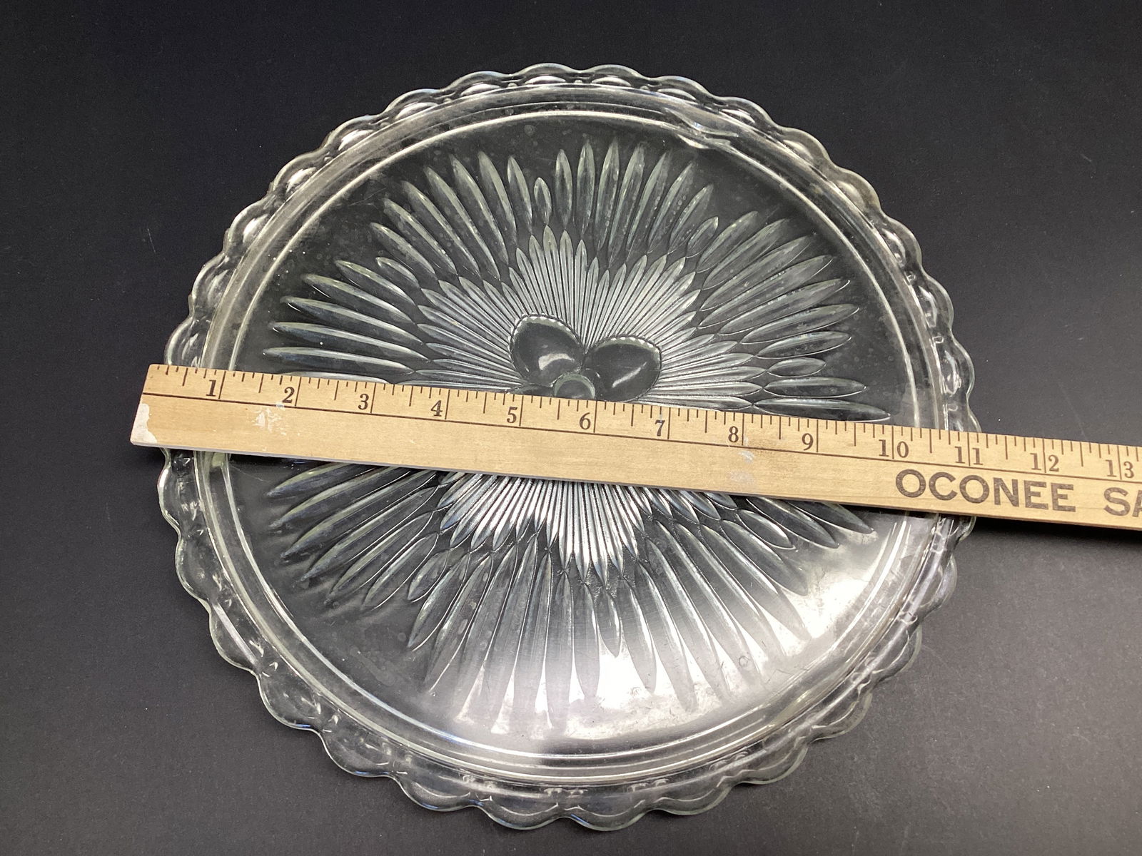 Three Serving Plates - 9