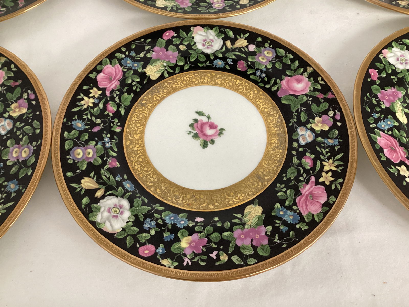 Six Staffordshire Mirano Plates - 2