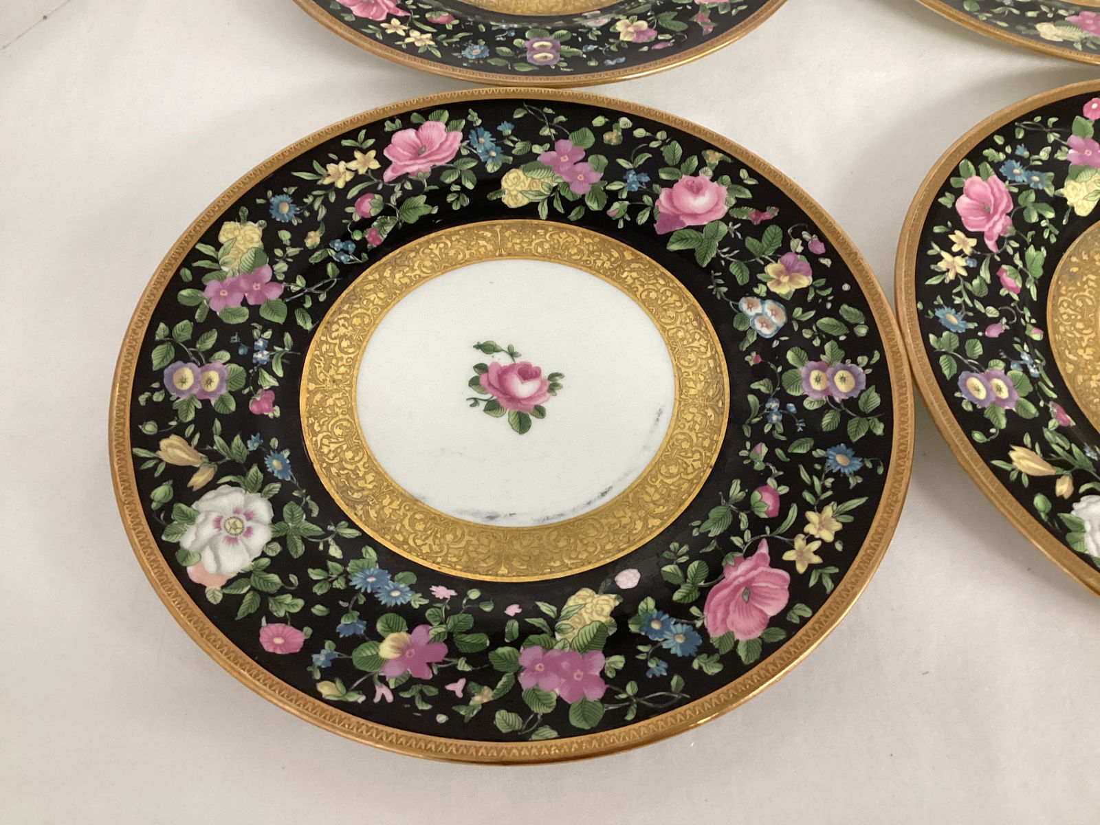 Six Staffordshire Mirano Plates - 3