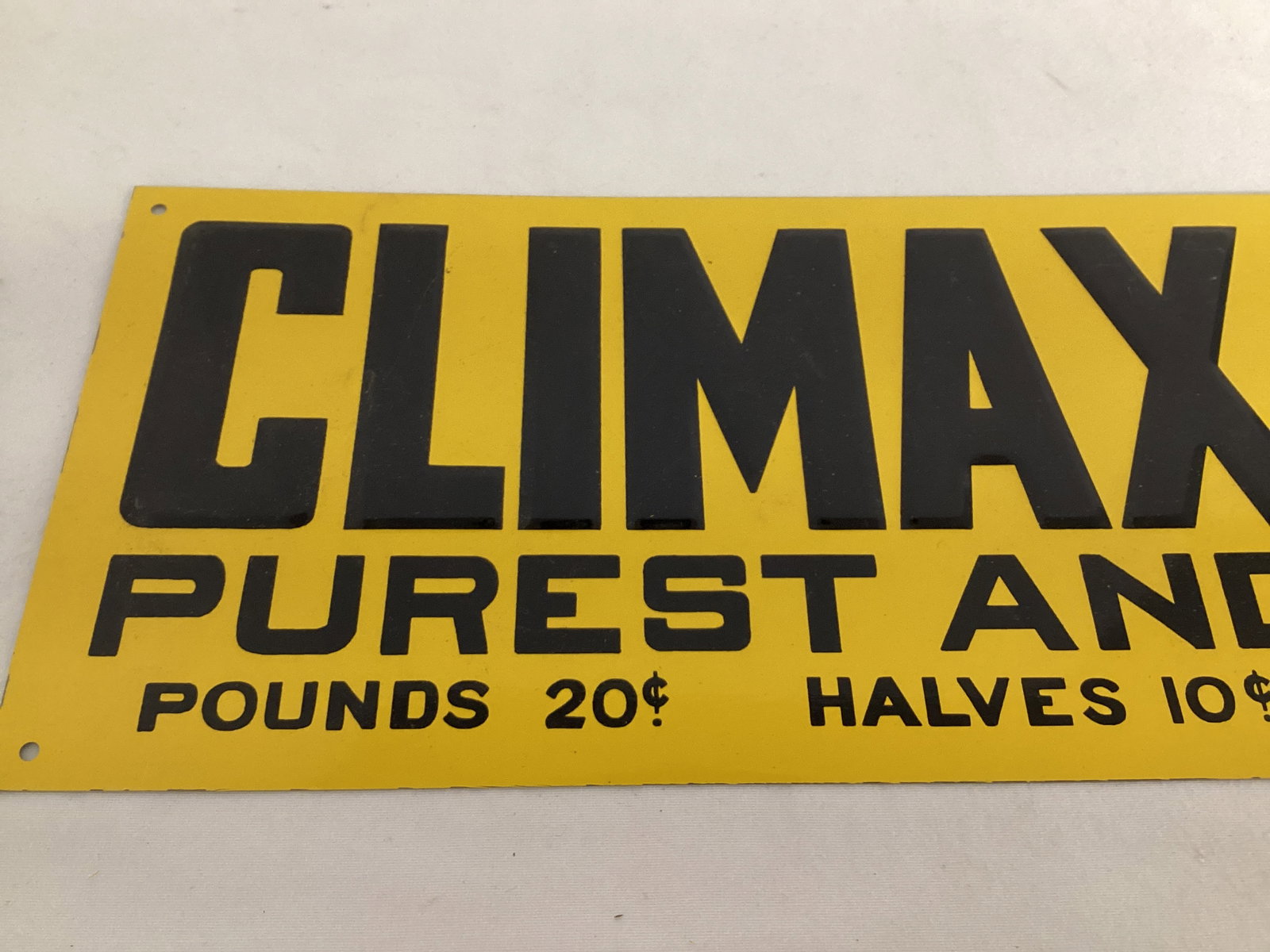 Climax Baking Powder Metal Sign - 2