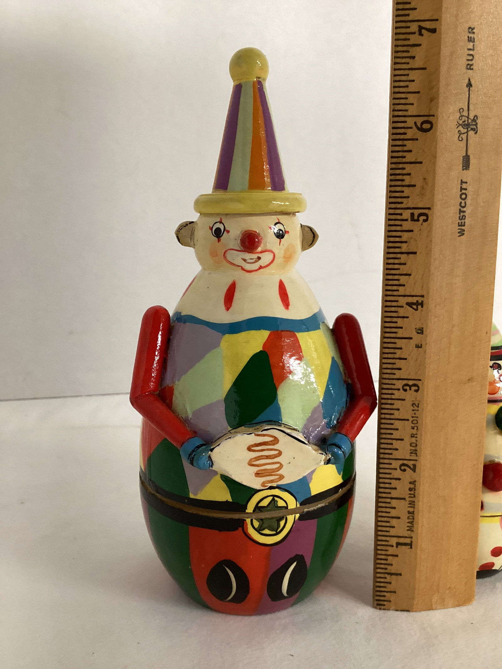 Clown Nesting Doll Set - 4