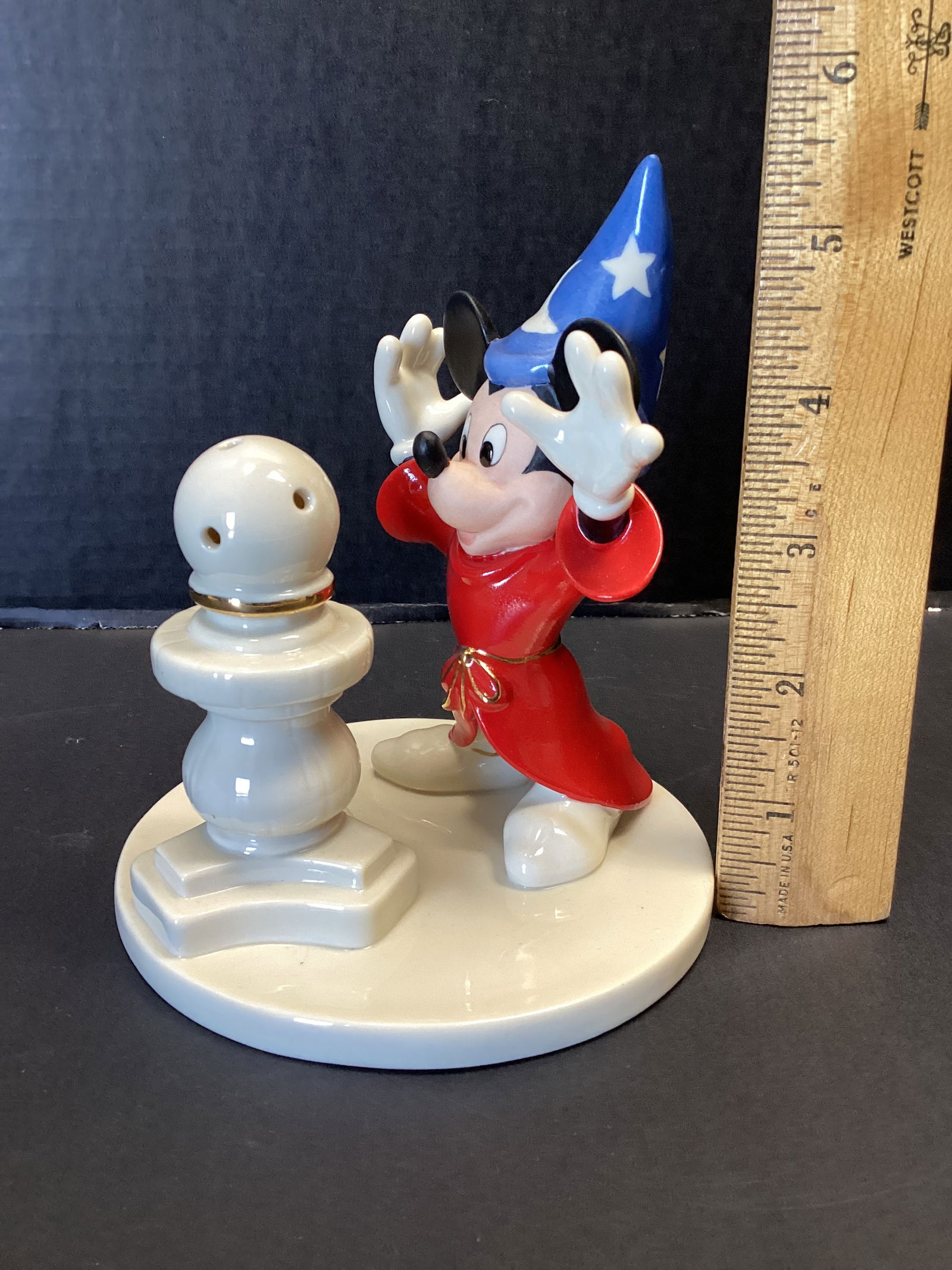 Lenox Disney Sorcerer Mickey Lit Sculpture - 2