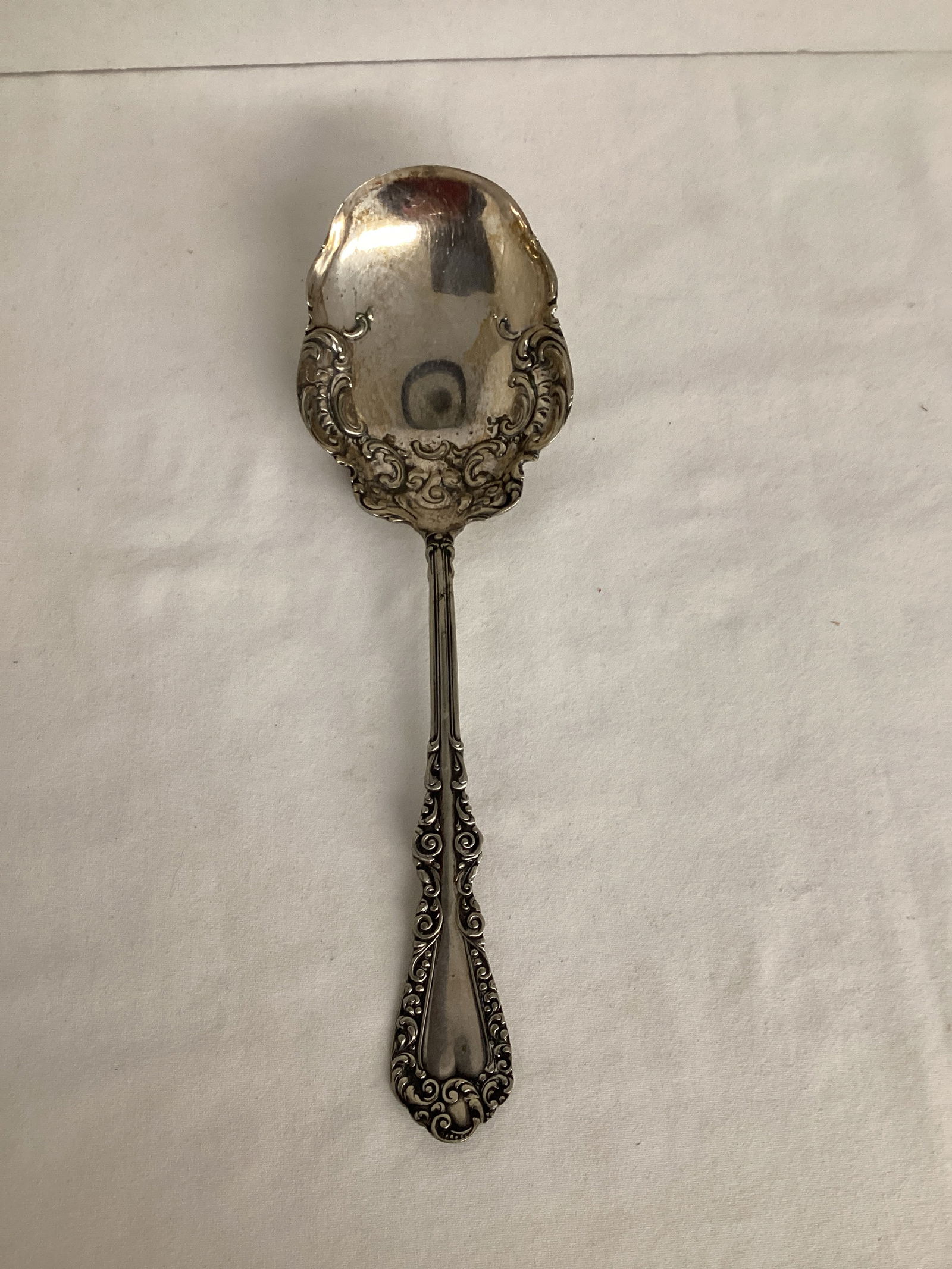 Plymouth Silverplated Serving Spoon (1 of 5)
