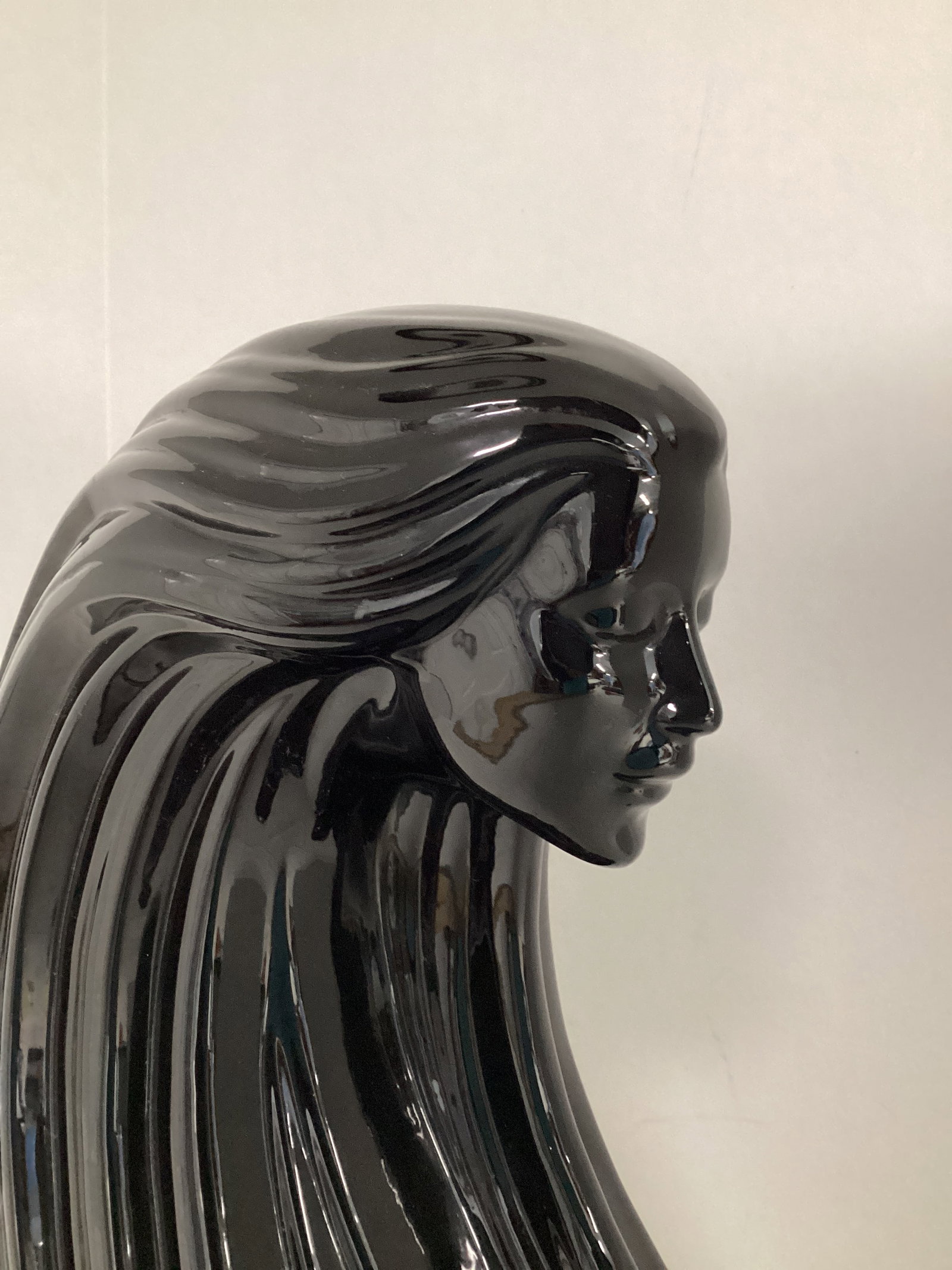 Art Deco Ceramic Mother and Baby Sculpture - 2