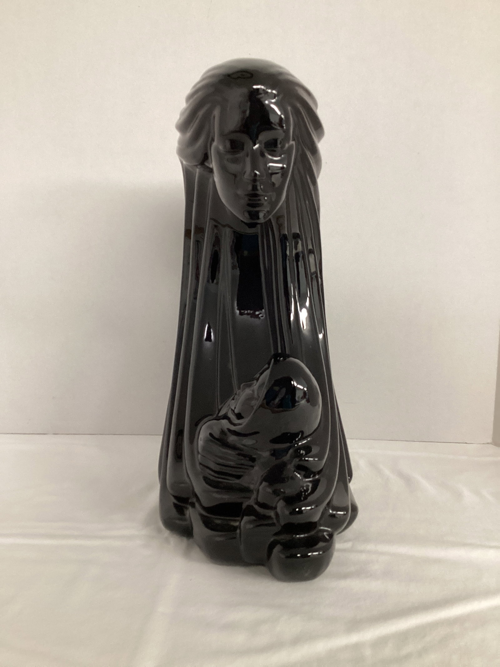 Art Deco Ceramic Mother and Baby Sculpture - 7