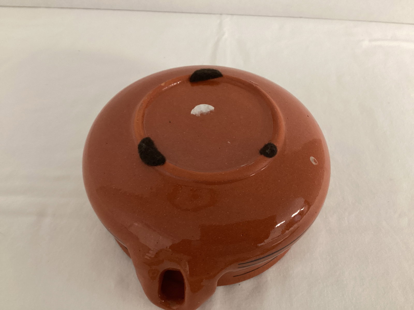 Pottery Handled Bowl - 5