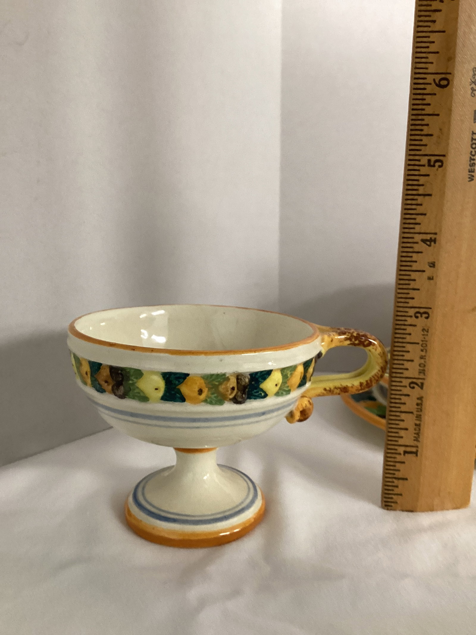 Antique Ardalt Della Robia Serving Set - 10