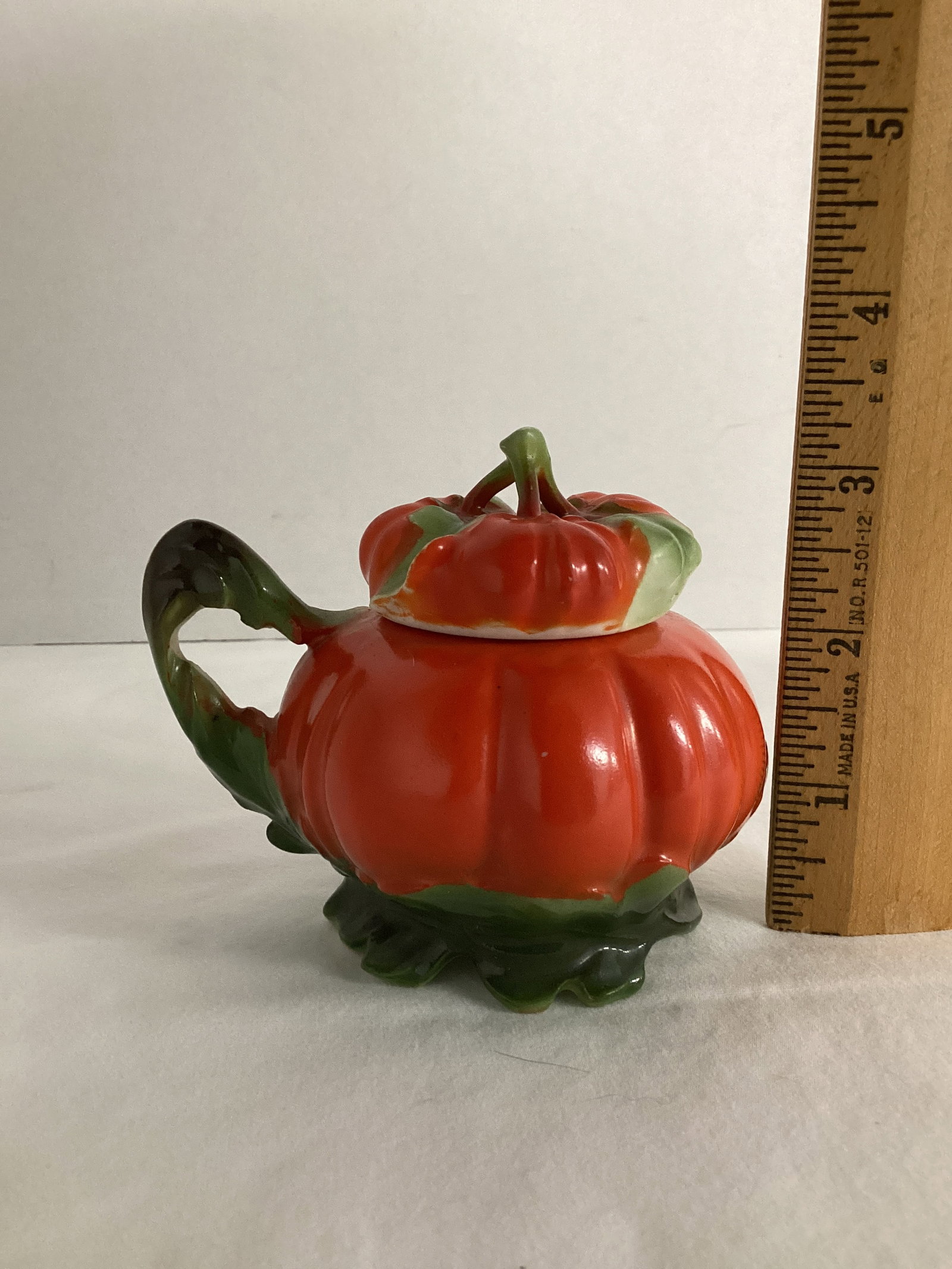 Royal Bayreuth Tomato Creamer, Sugar, and Condiment Pot - 7