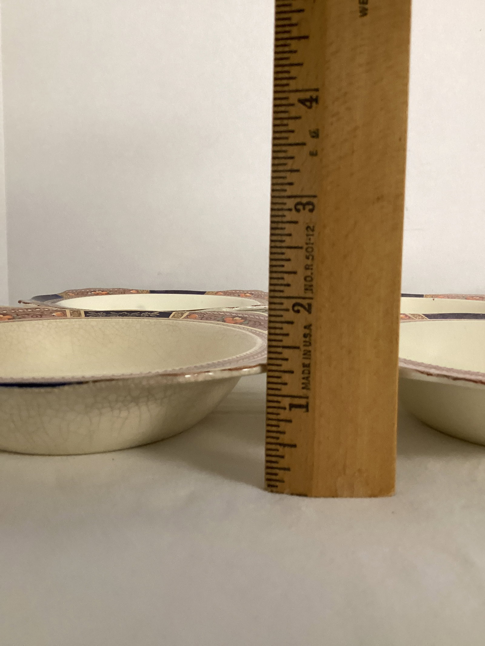 Queen Mary J&G Meakin Bowls, Creamer, Sugar, Teacups - 4