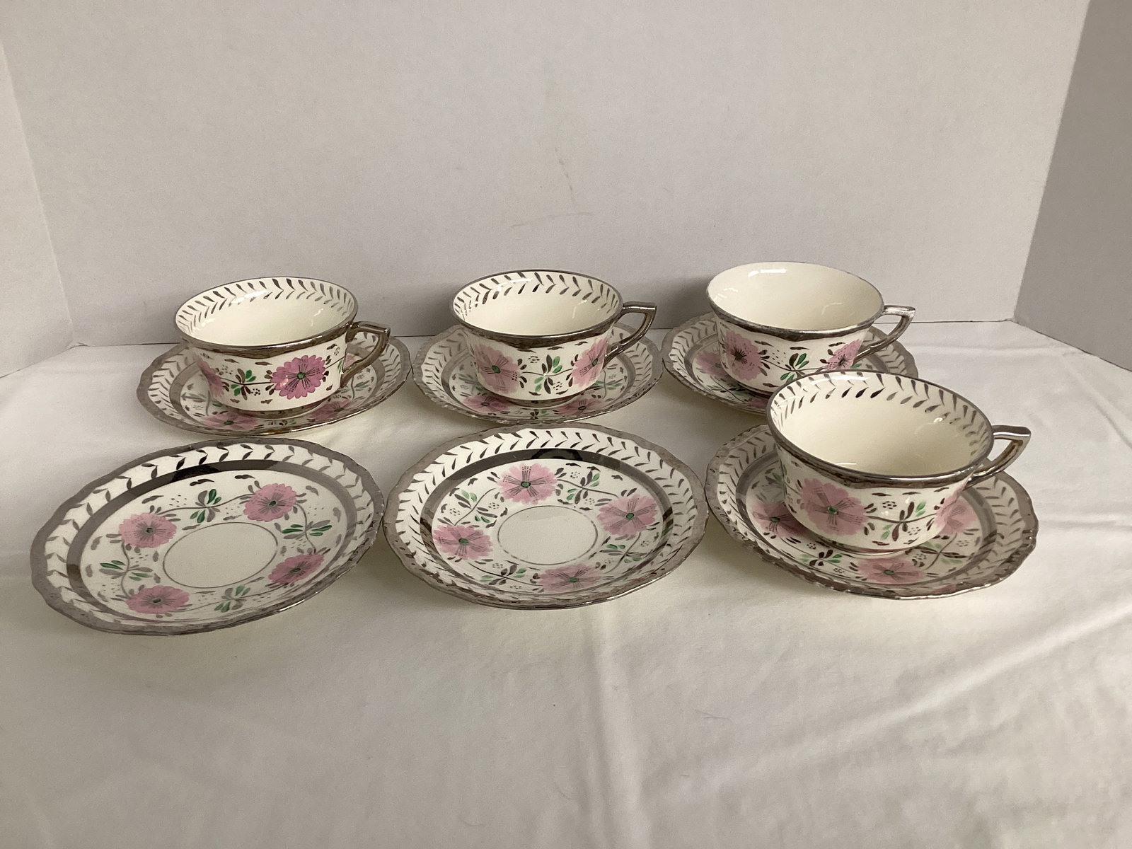 Louis XV Cups and Saucers (1 of 5)