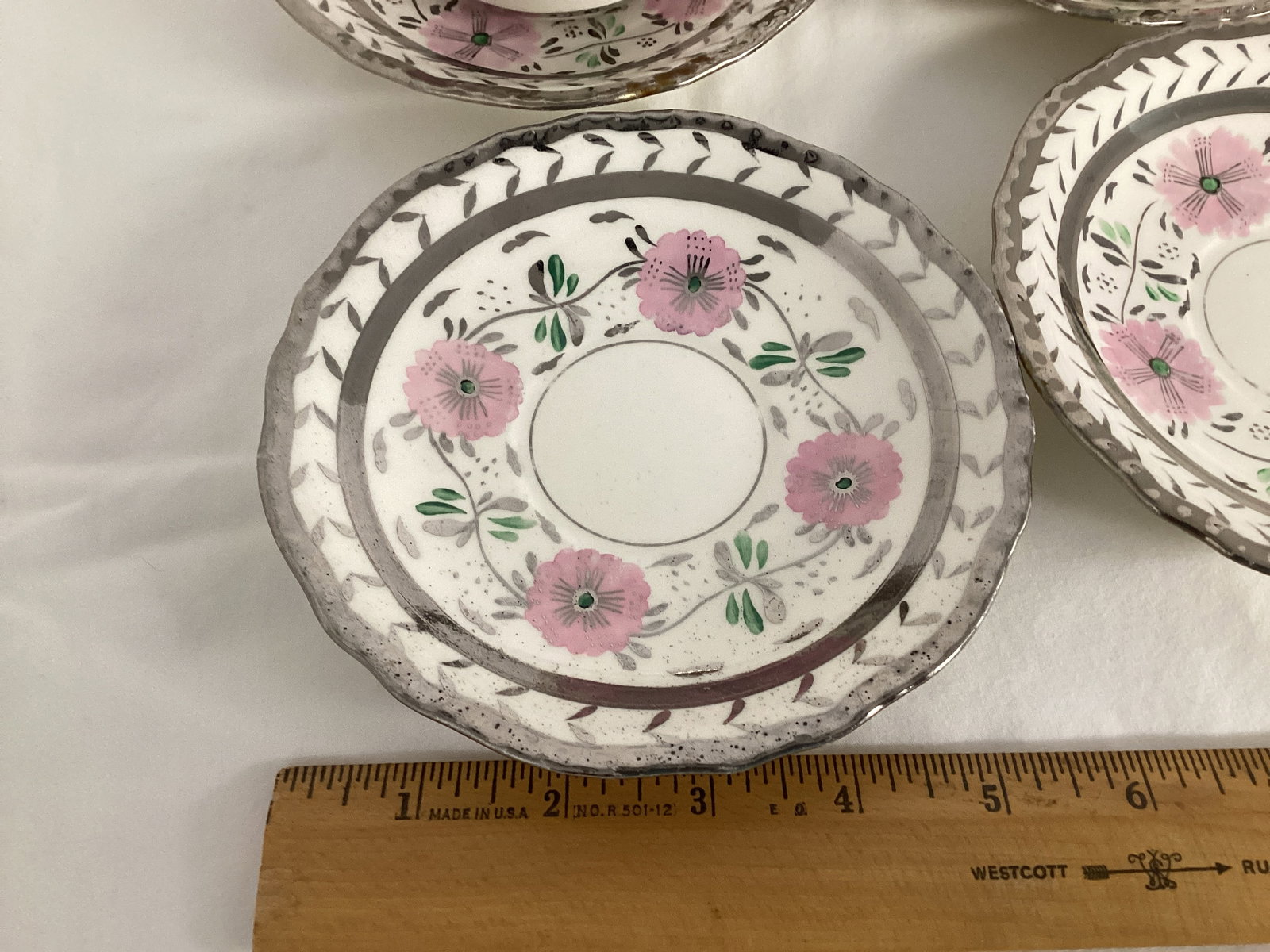 Louis XV Cups and Saucers - 2