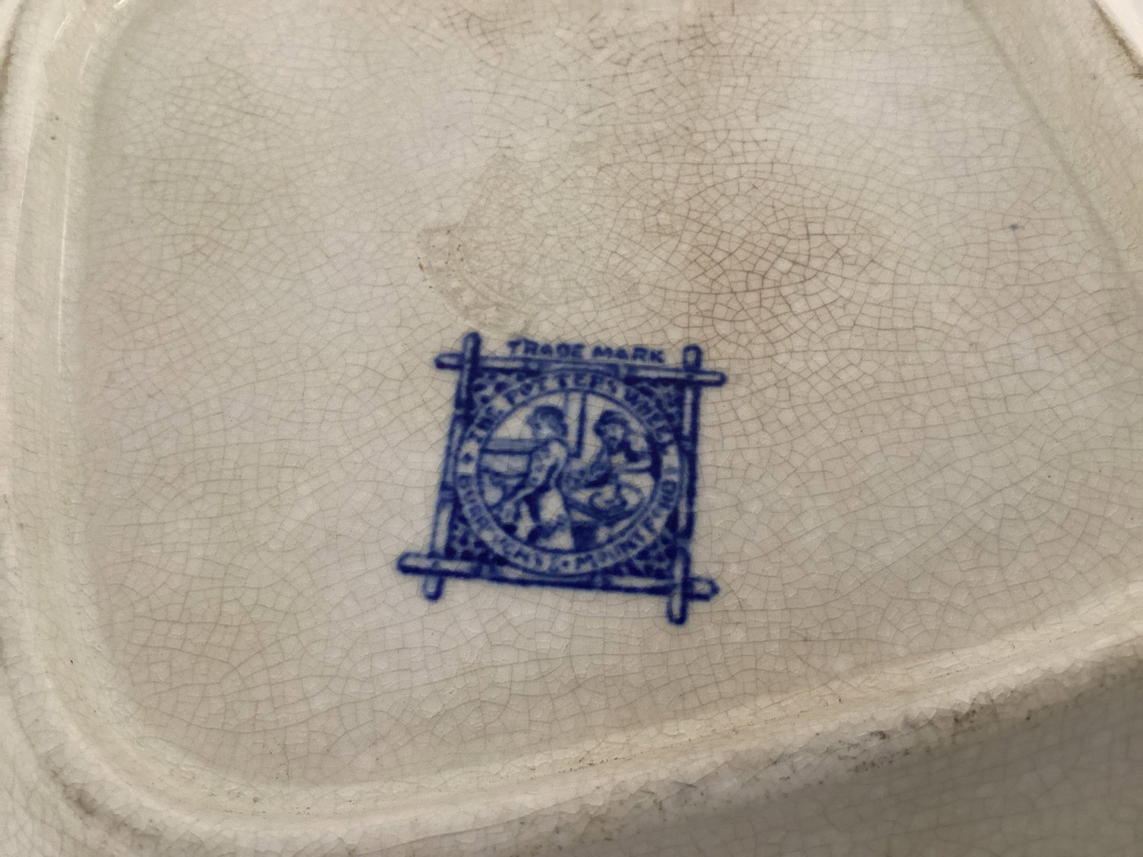 Antique The Potters Wheel Tray - 6