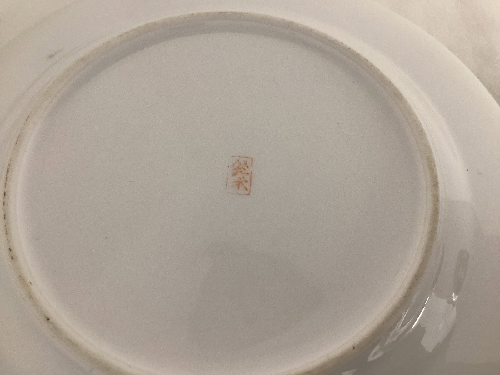 Asian Pheasant Plate with Cup and Saucer - 3