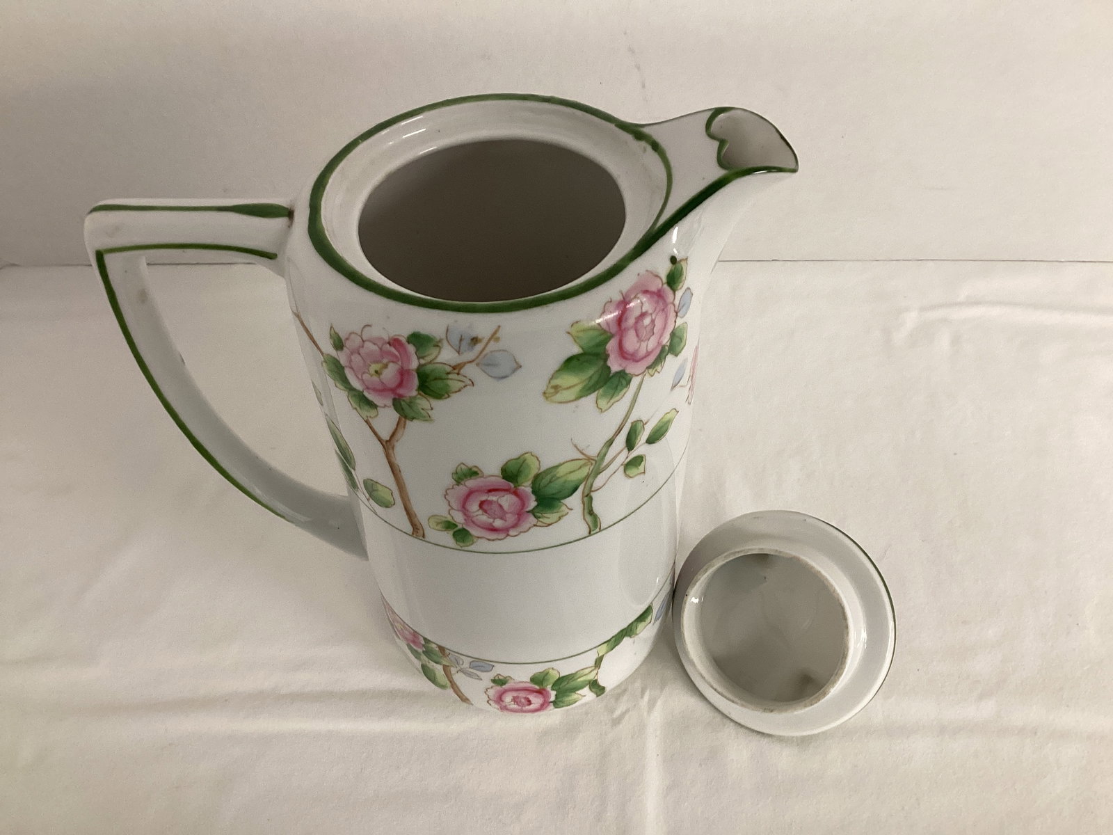 Hand Painted Nippon Pitcher - 4