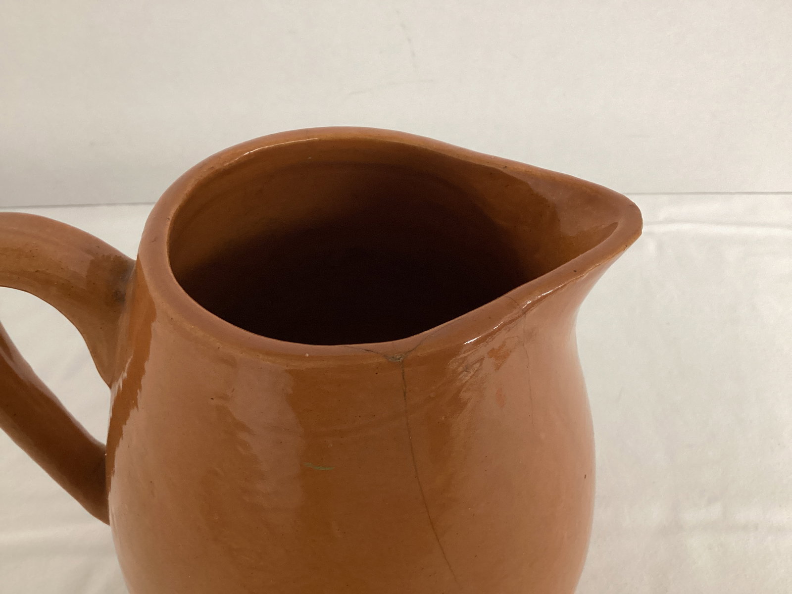 Antique Pottery Pitcher - 4