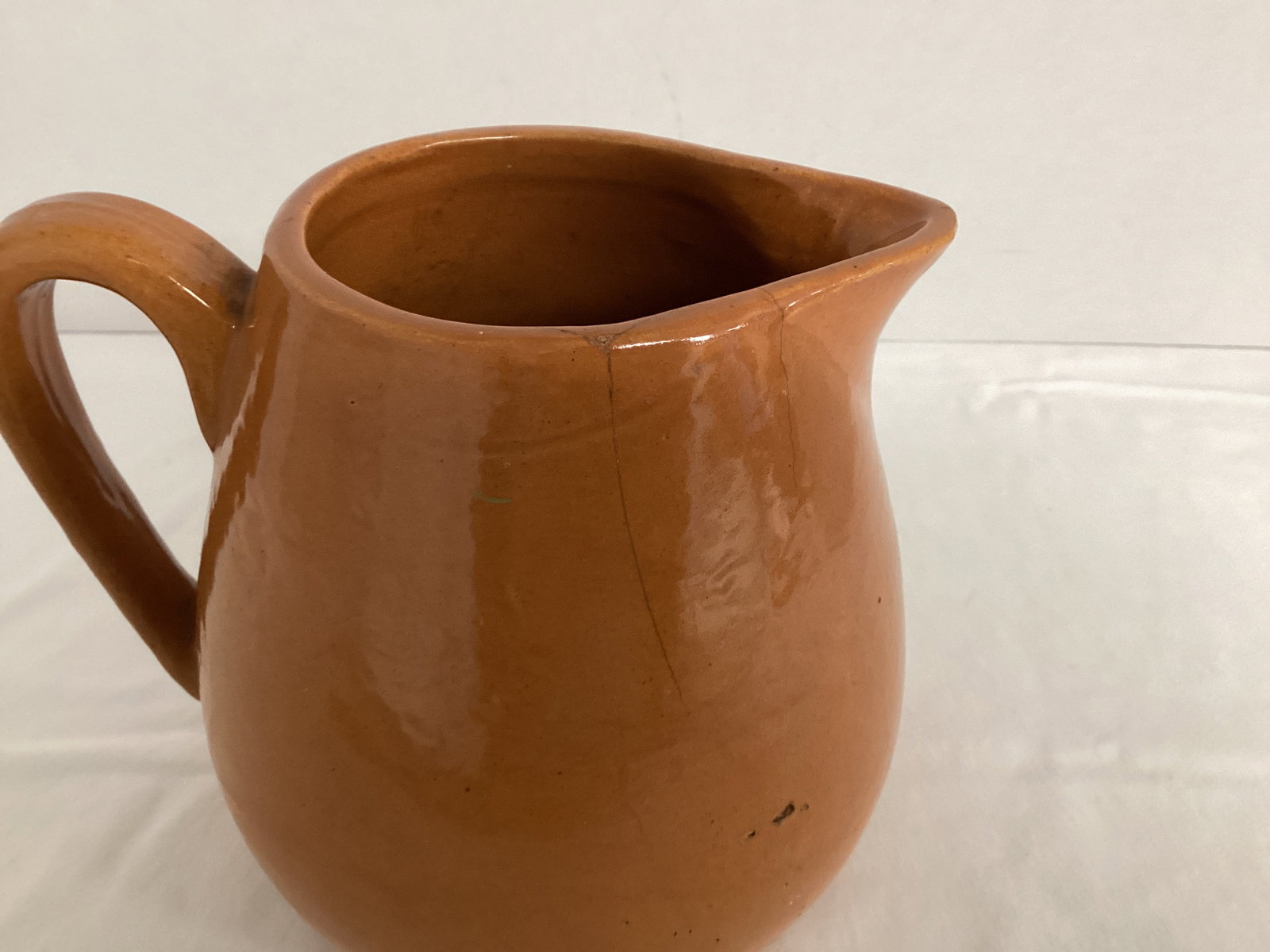 Antique Pottery Pitcher - 5