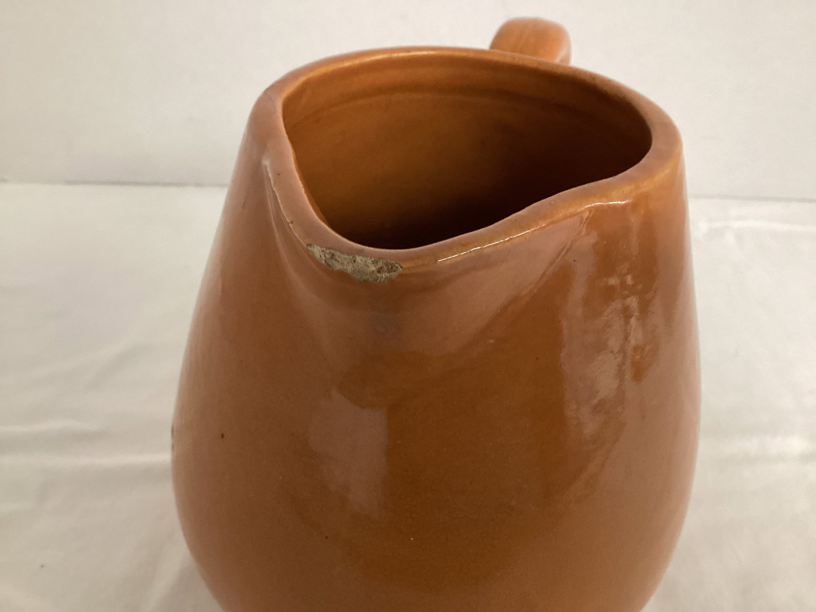 Antique Pottery Pitcher - 6